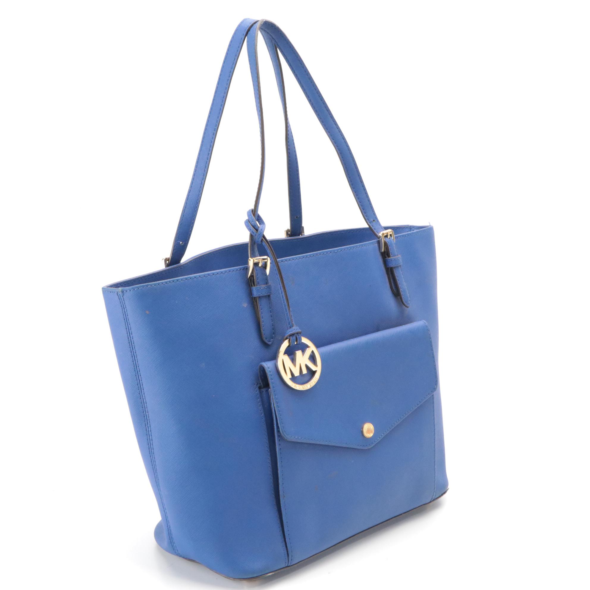Michael Kors Bedford Tote in Grained Leather, Jet Set Tote in Saffiano Leather