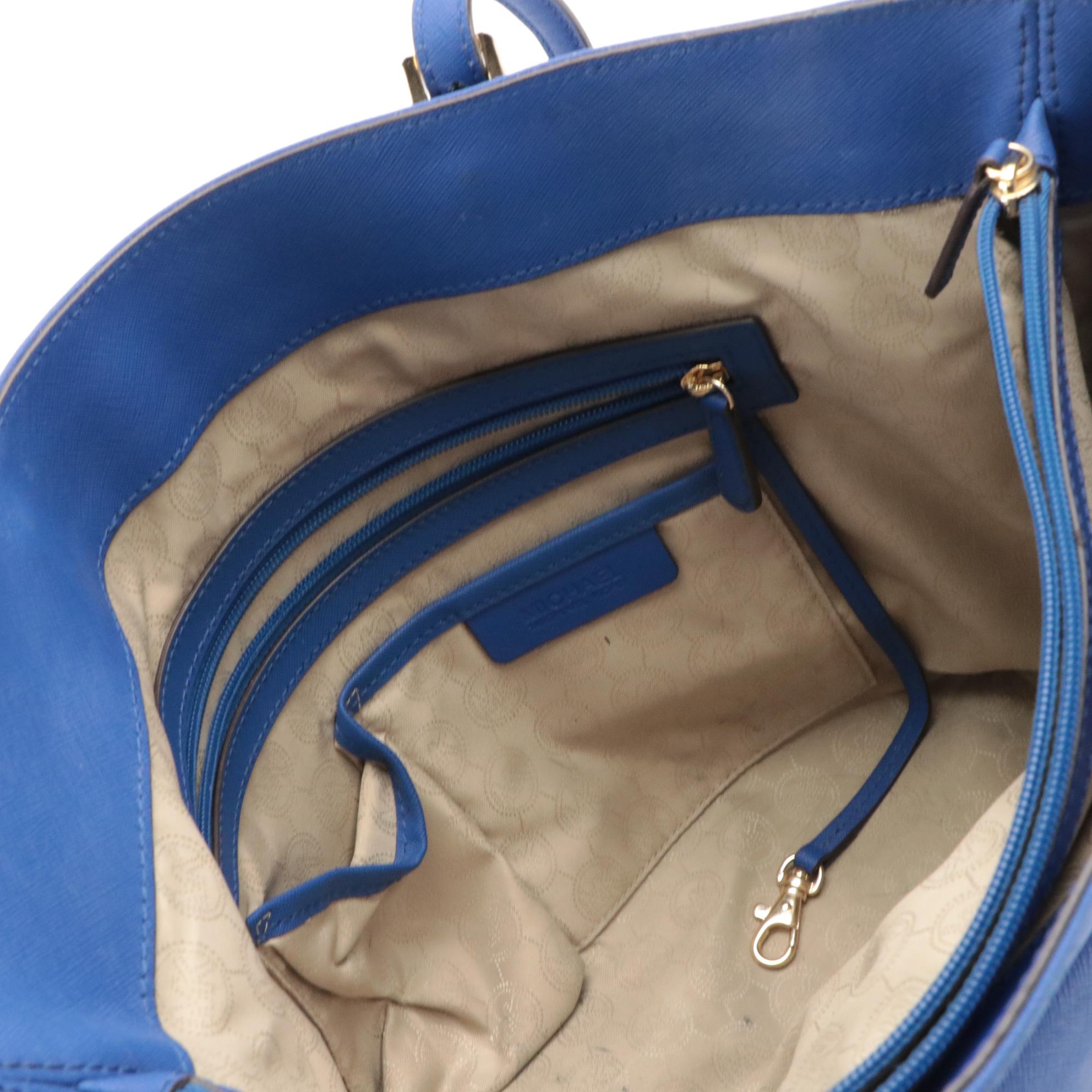 Michael Kors Bedford Tote in Grained Leather, Jet Set Tote in Saffiano Leather