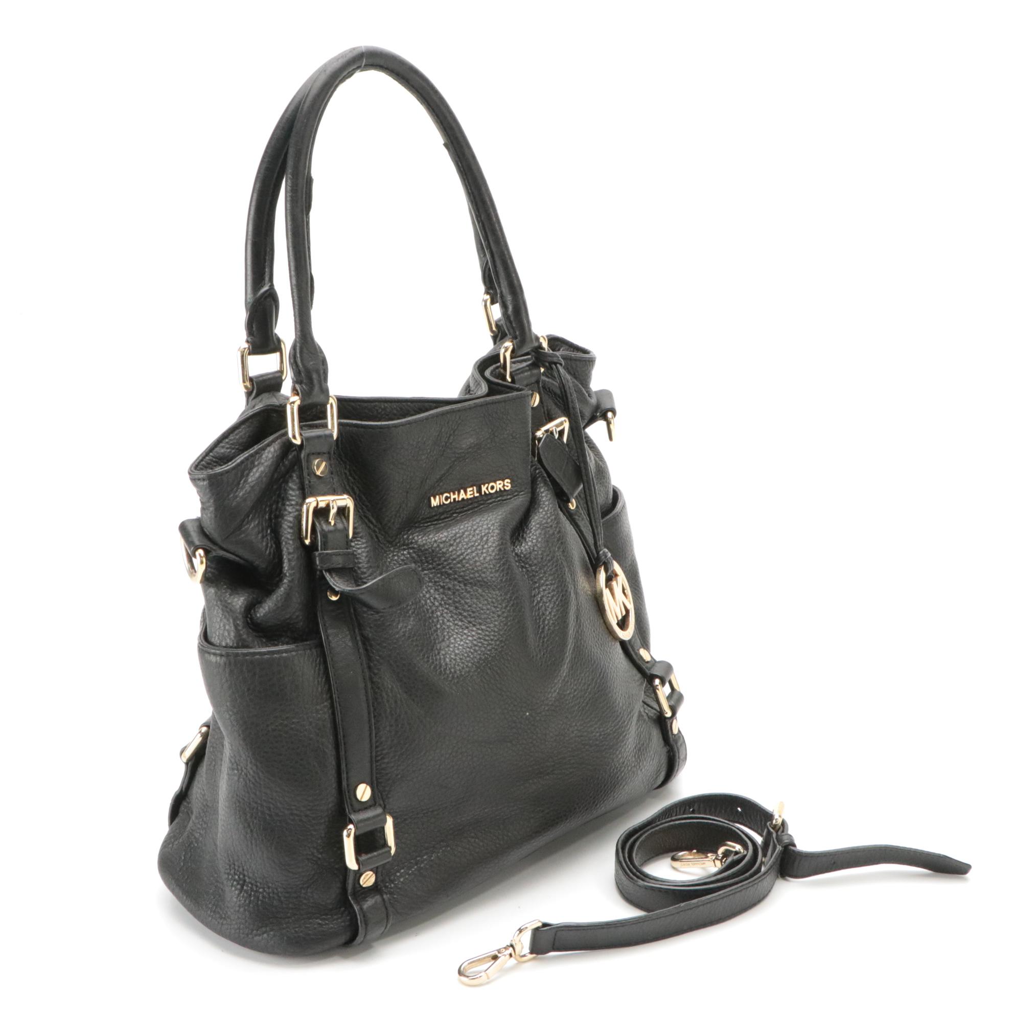 Michael Kors Bedford Tote in Grained Leather, Jet Set Tote in Saffiano Leather