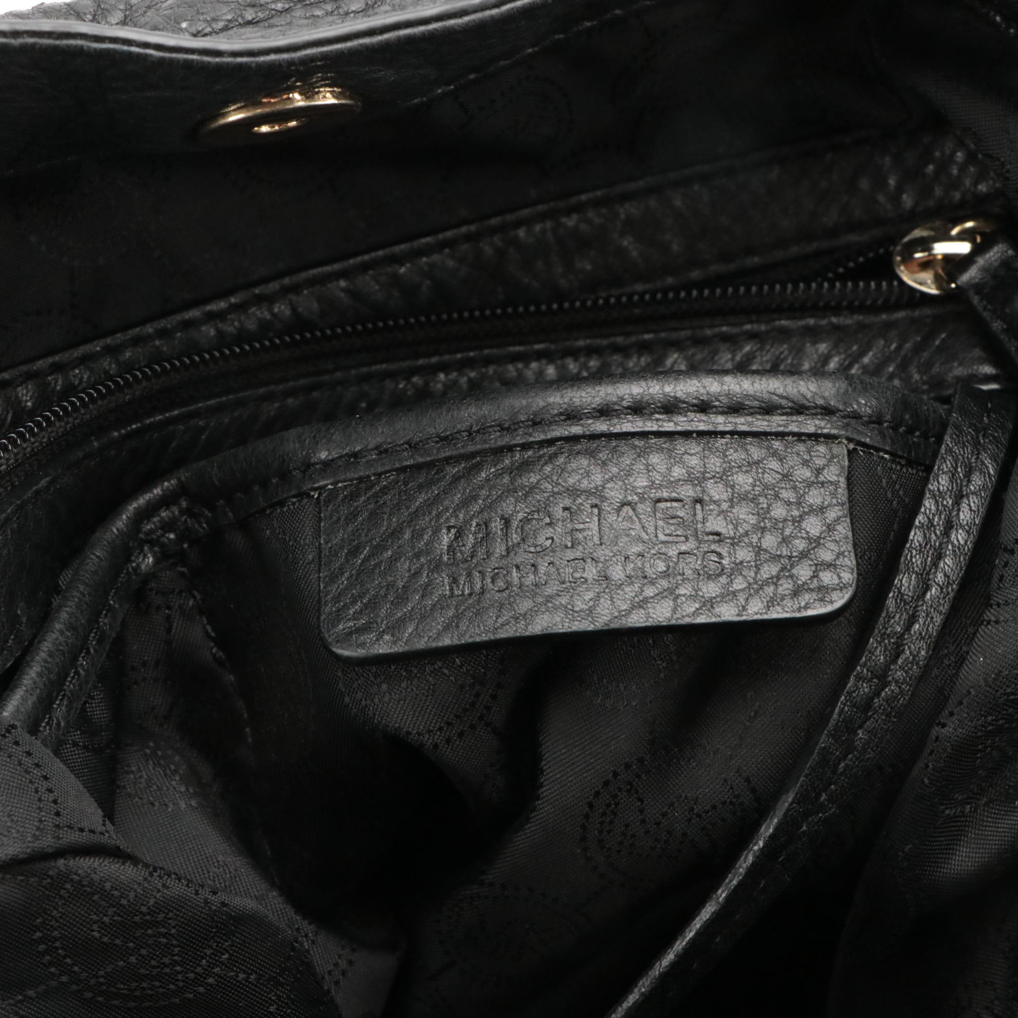 Michael Kors Bedford Tote in Grained Leather, Jet Set Tote in Saffiano Leather