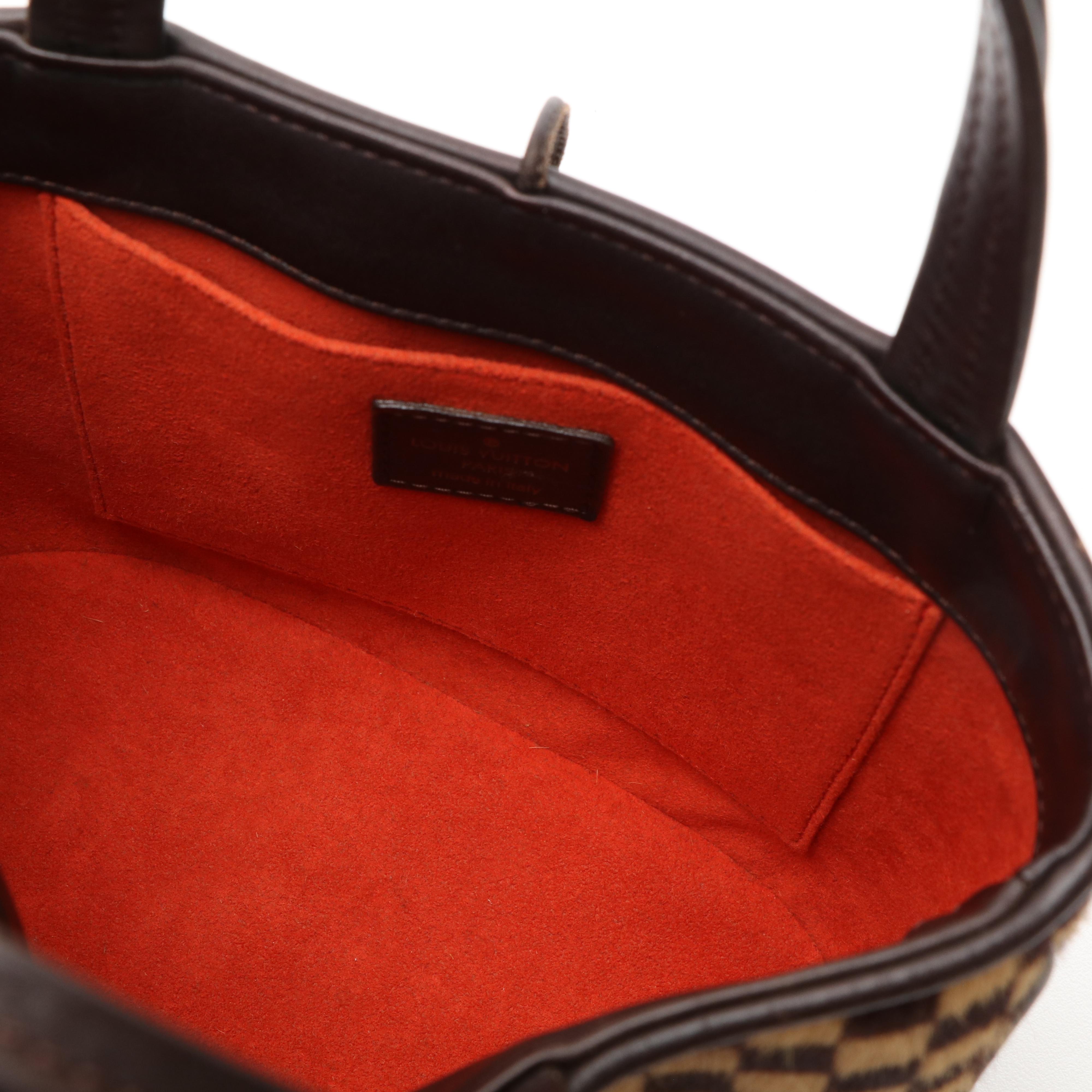 Louis Vuitton Impala Tote in Damier Sauvage Calf Hair