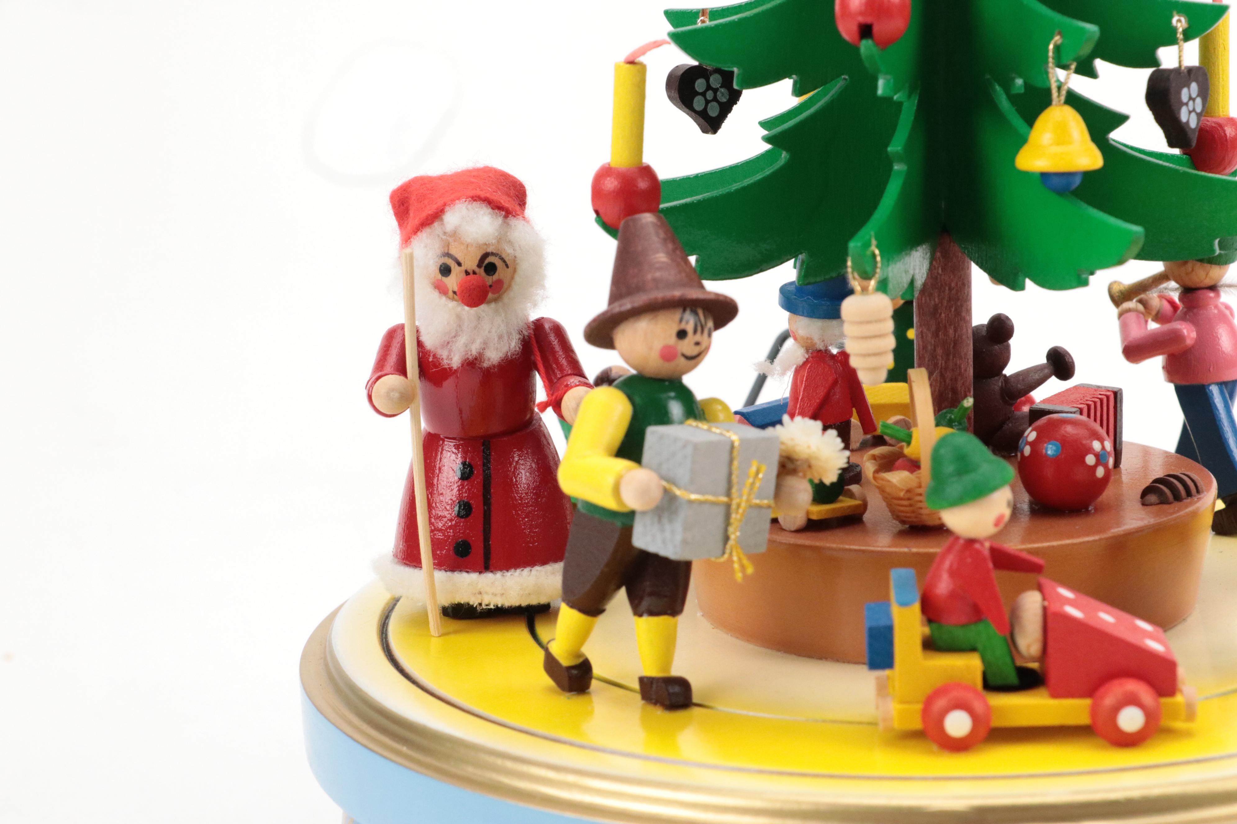 Steinbach Musical Wind-Up Christmas Tree