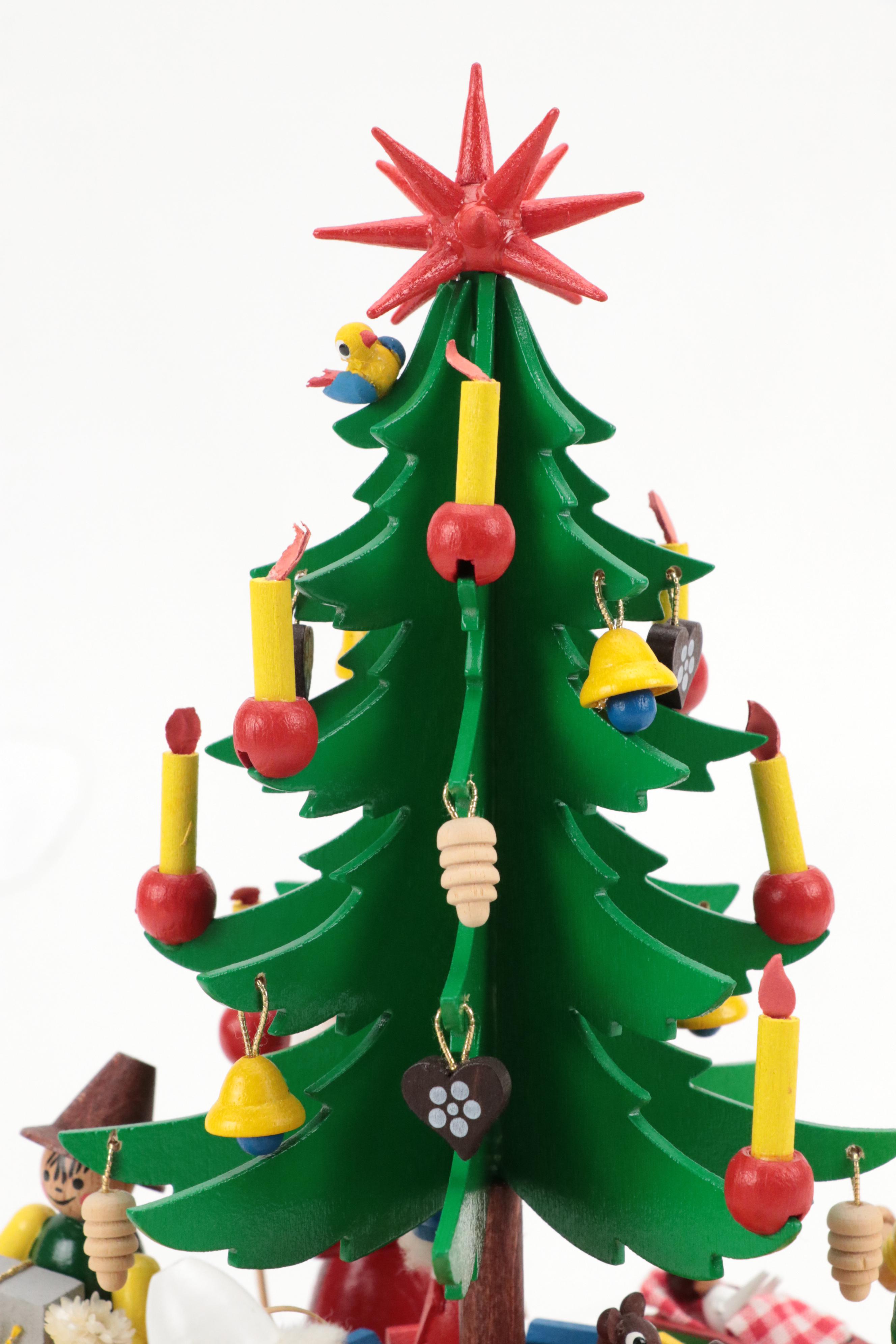 Steinbach Musical Wind-Up Christmas Tree