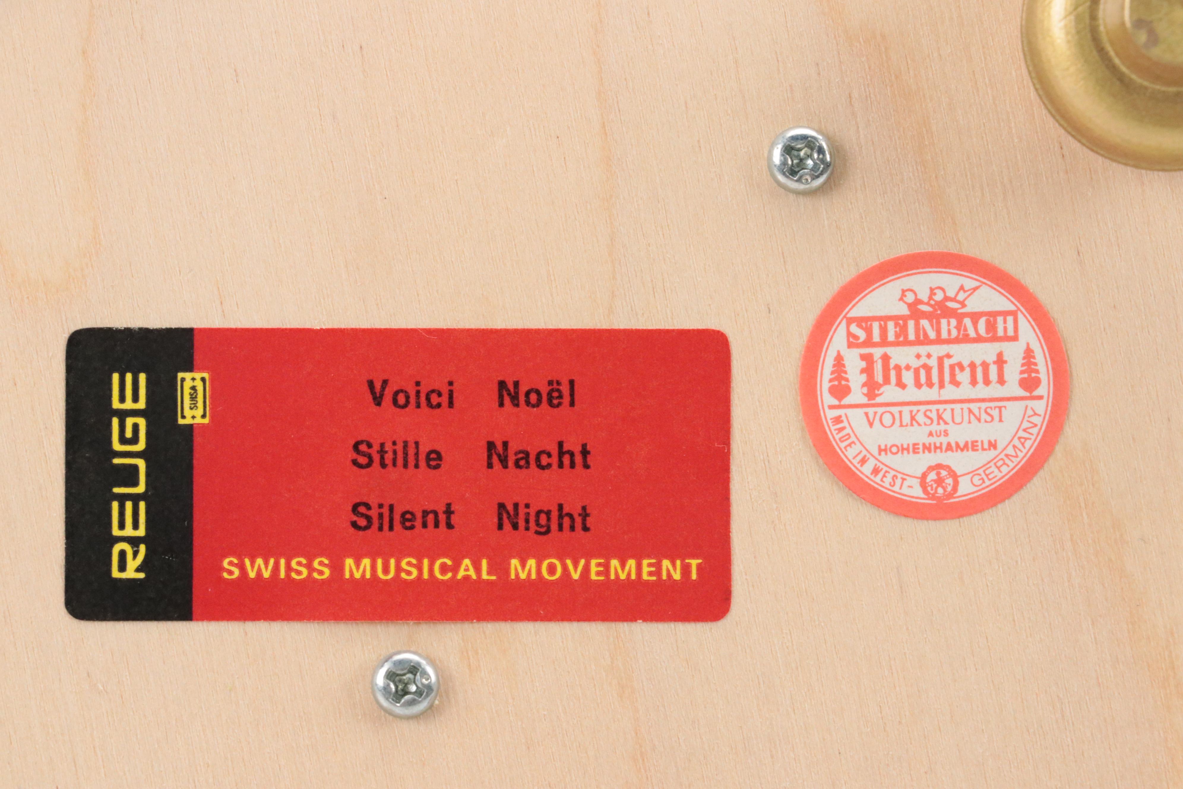 Steinbach Musical Wind-Up Christmas Tree