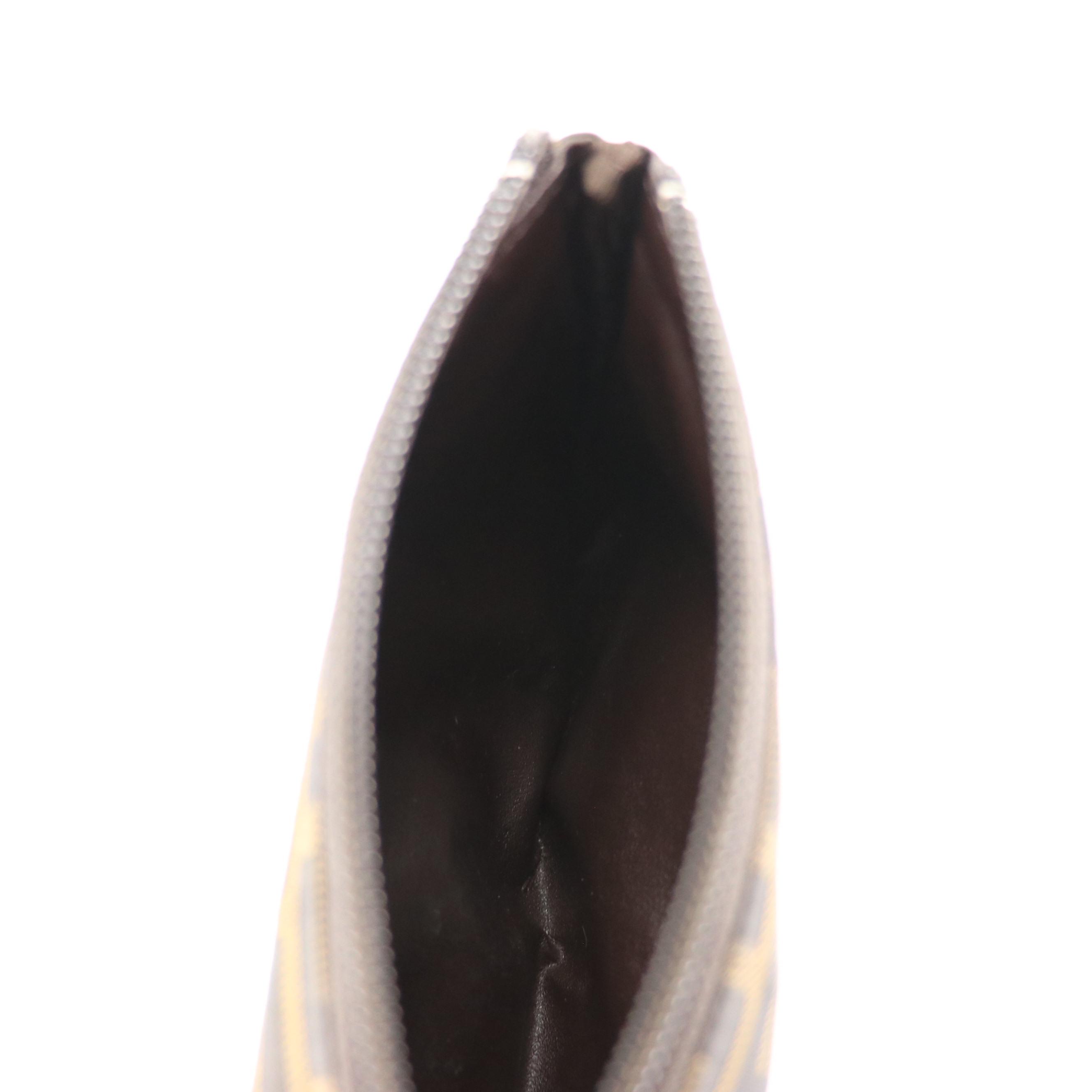 Fendi Coin Purse 8N0093 in Brown FF Jacquard Canvas