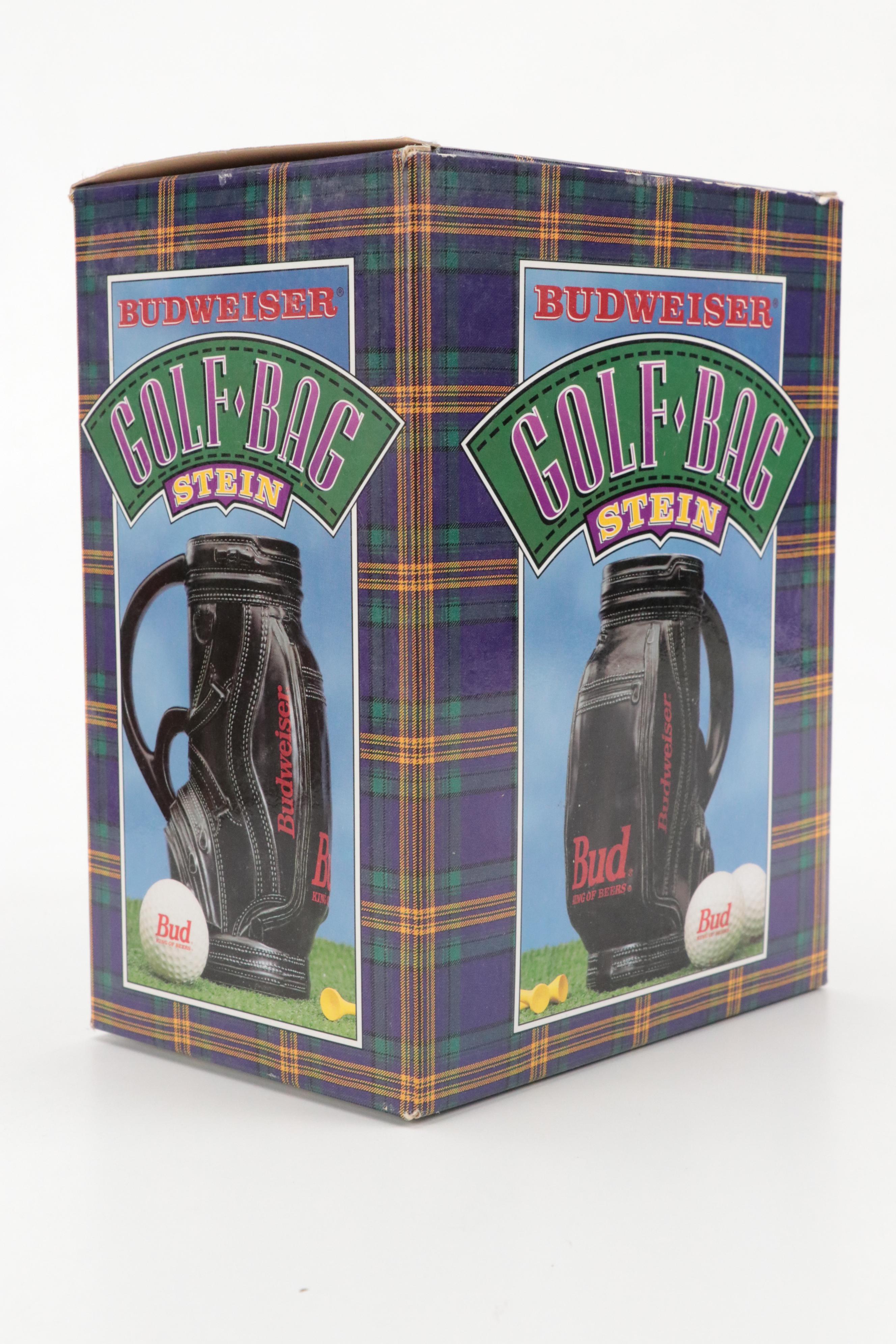 Budweiser Ceramic Beer Steins in Theme of Varied Sports