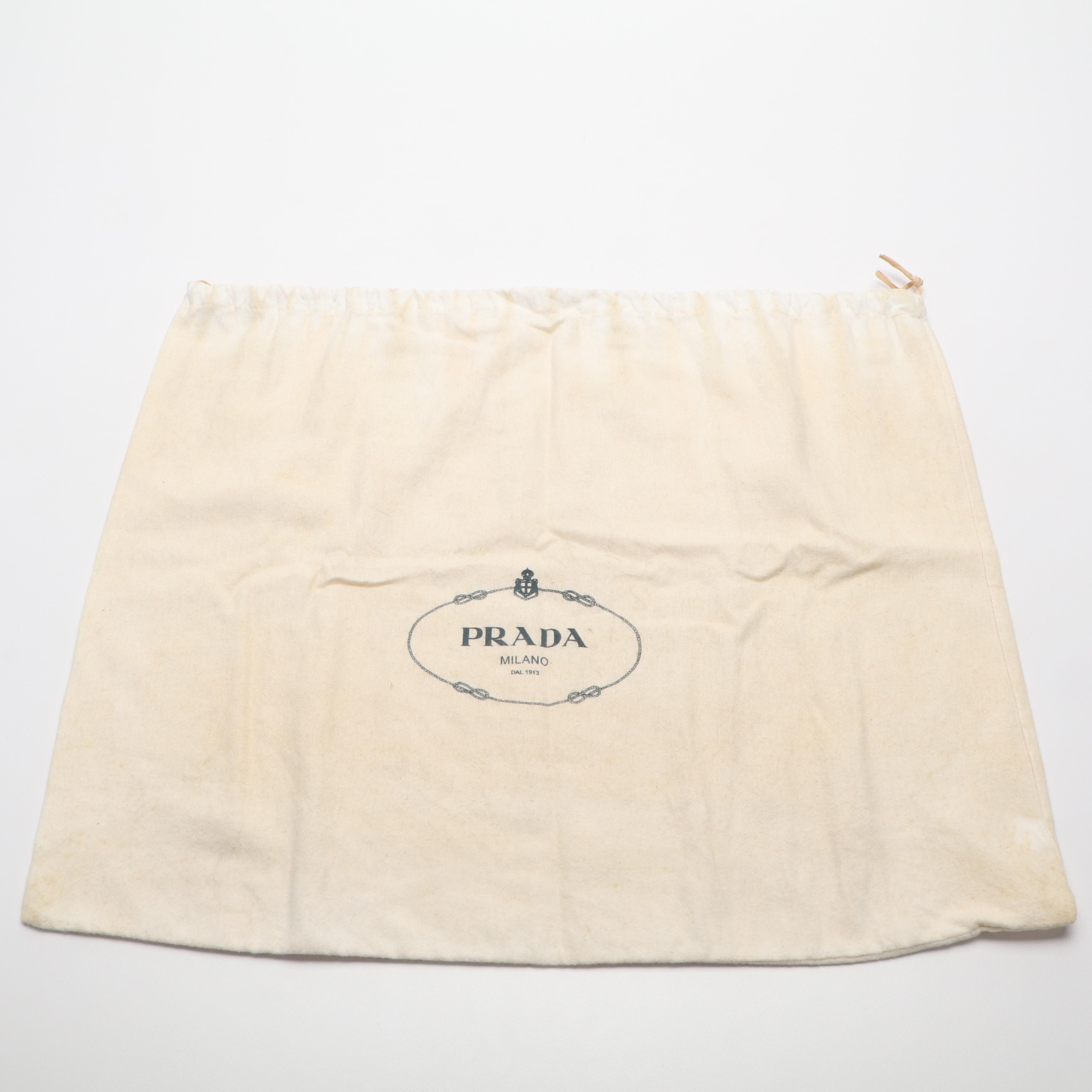 Prada Small Galleria Double Zip Tote Bag in Lavender Saffiano Lux Leather