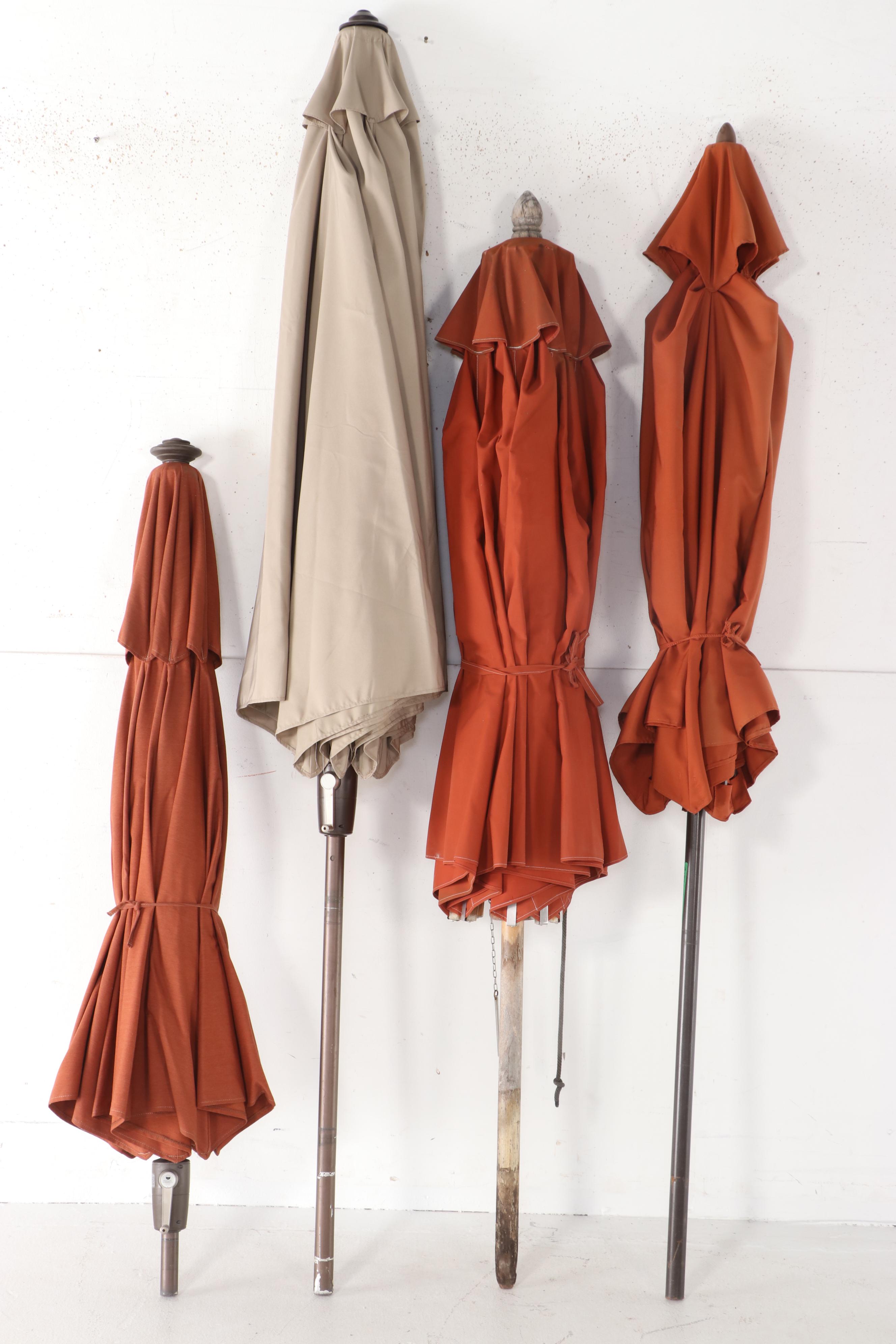 Five Contemporary Patio Umbrellas