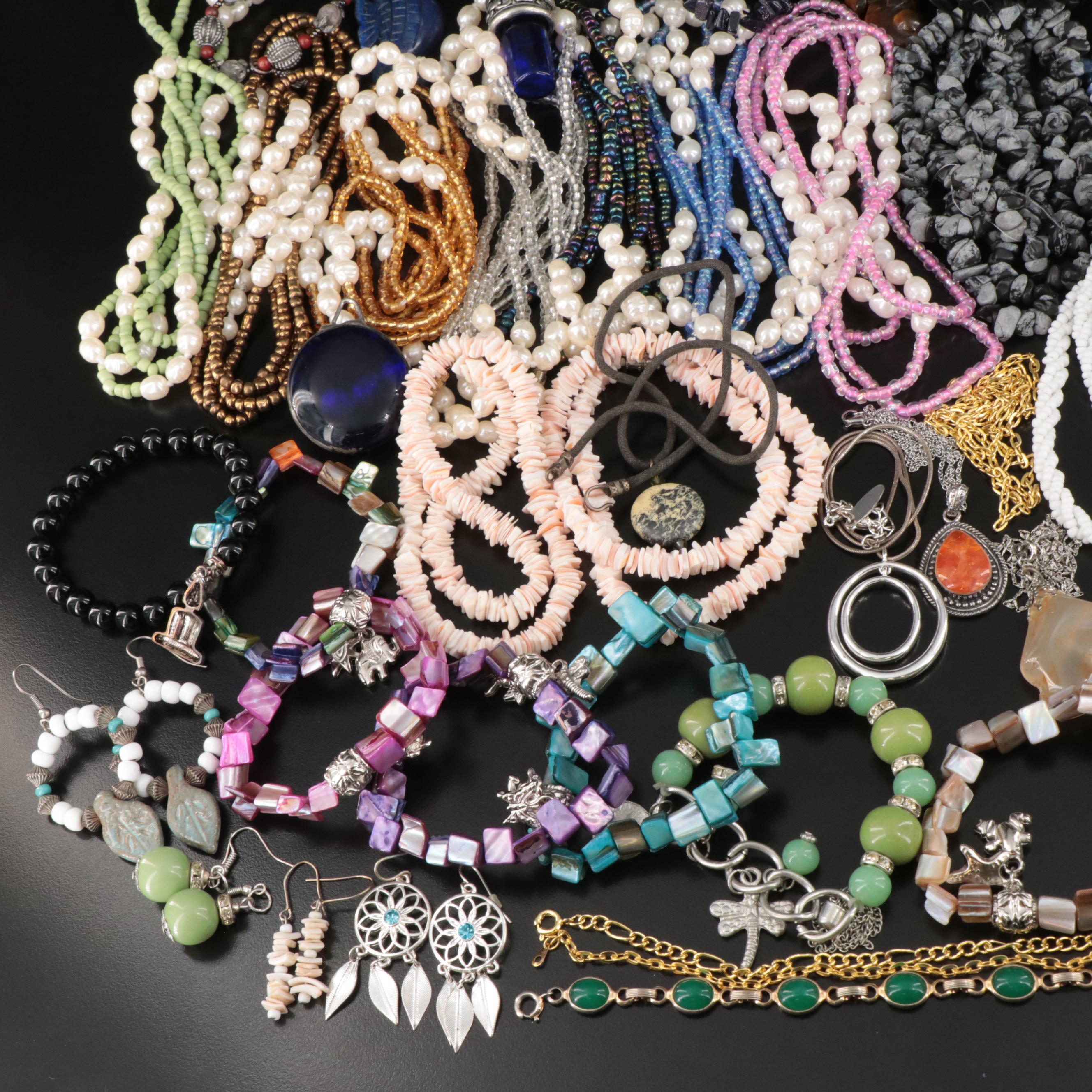 Tiger's Eye, Lapis Lazuli and Abalone Featured in Jewelry Collection