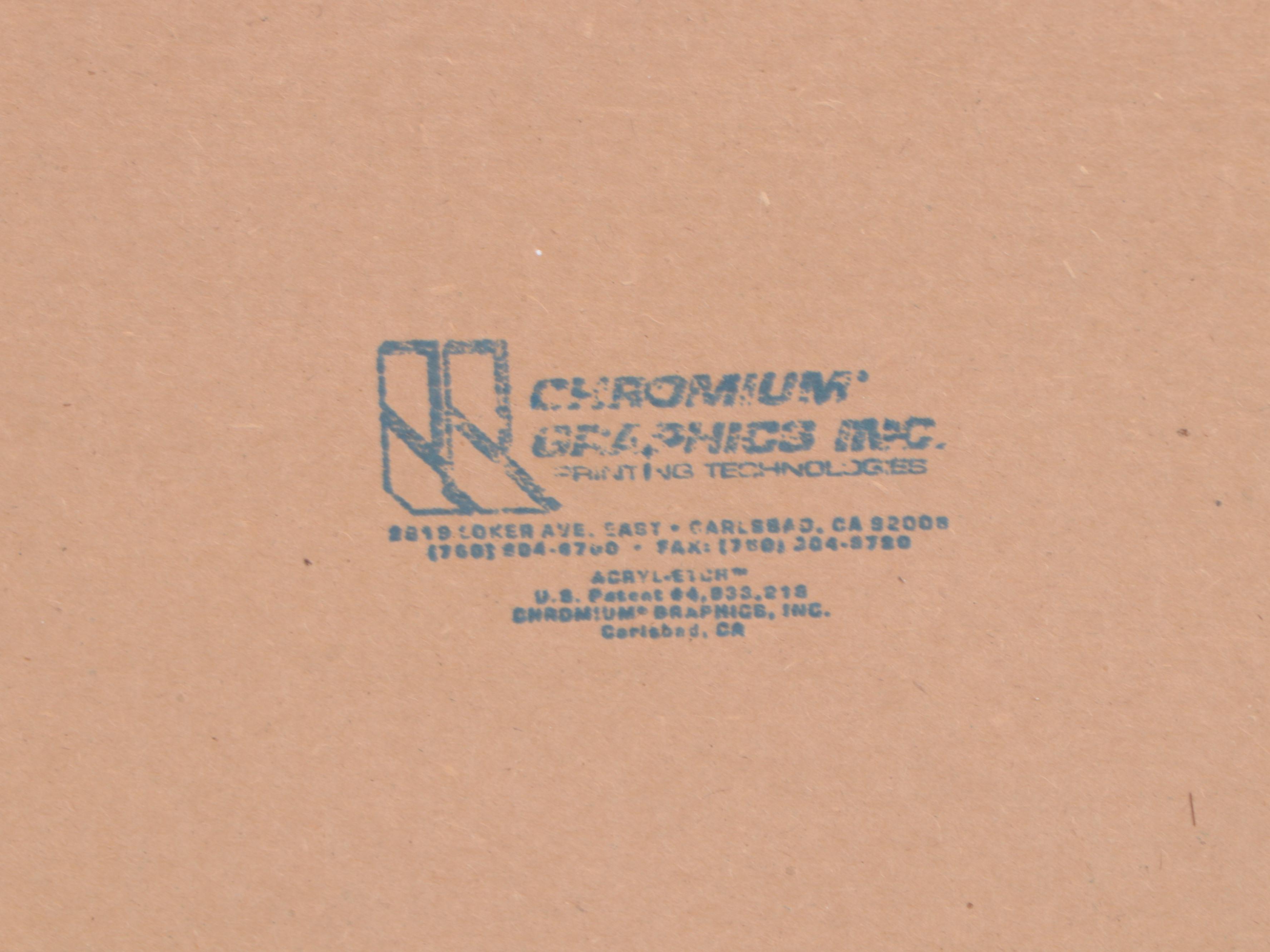 Budweiser Beer Bottle Label Advertising Bar Mirror, 1990s