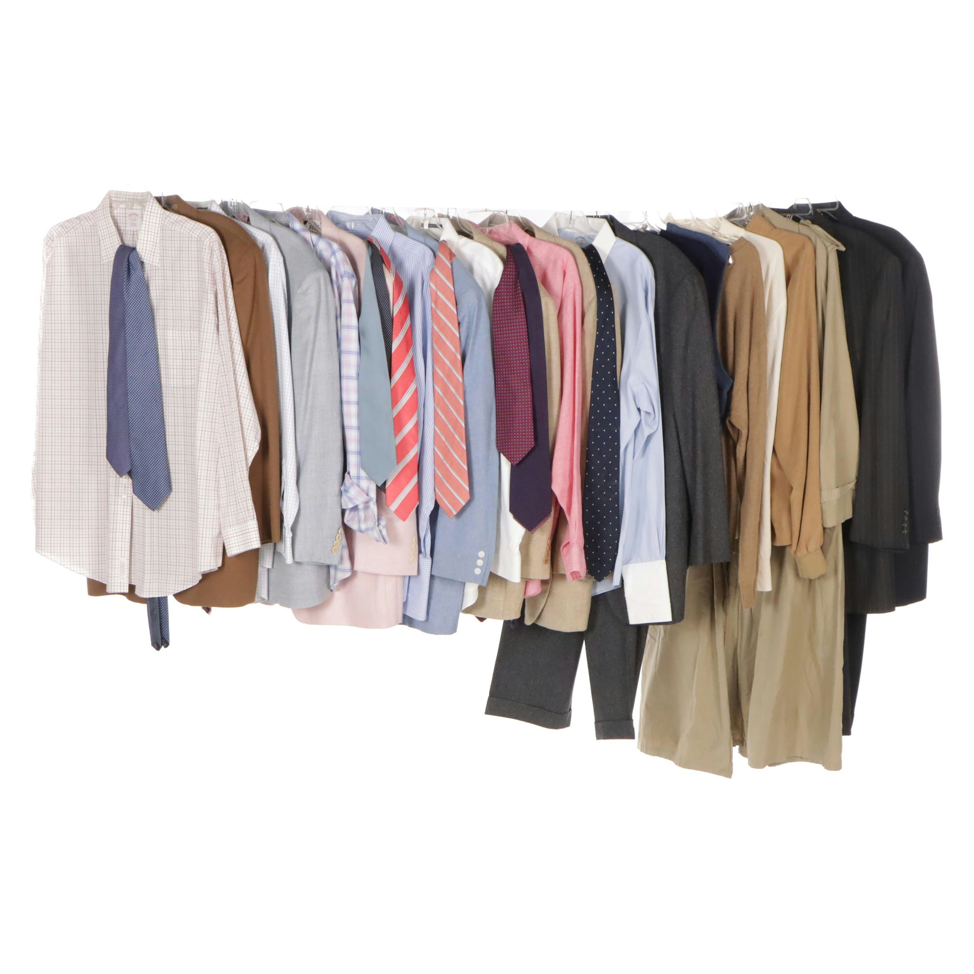 Men's Business Attire Collection Featuring Brooks Brothers, Ralph Lauren, More