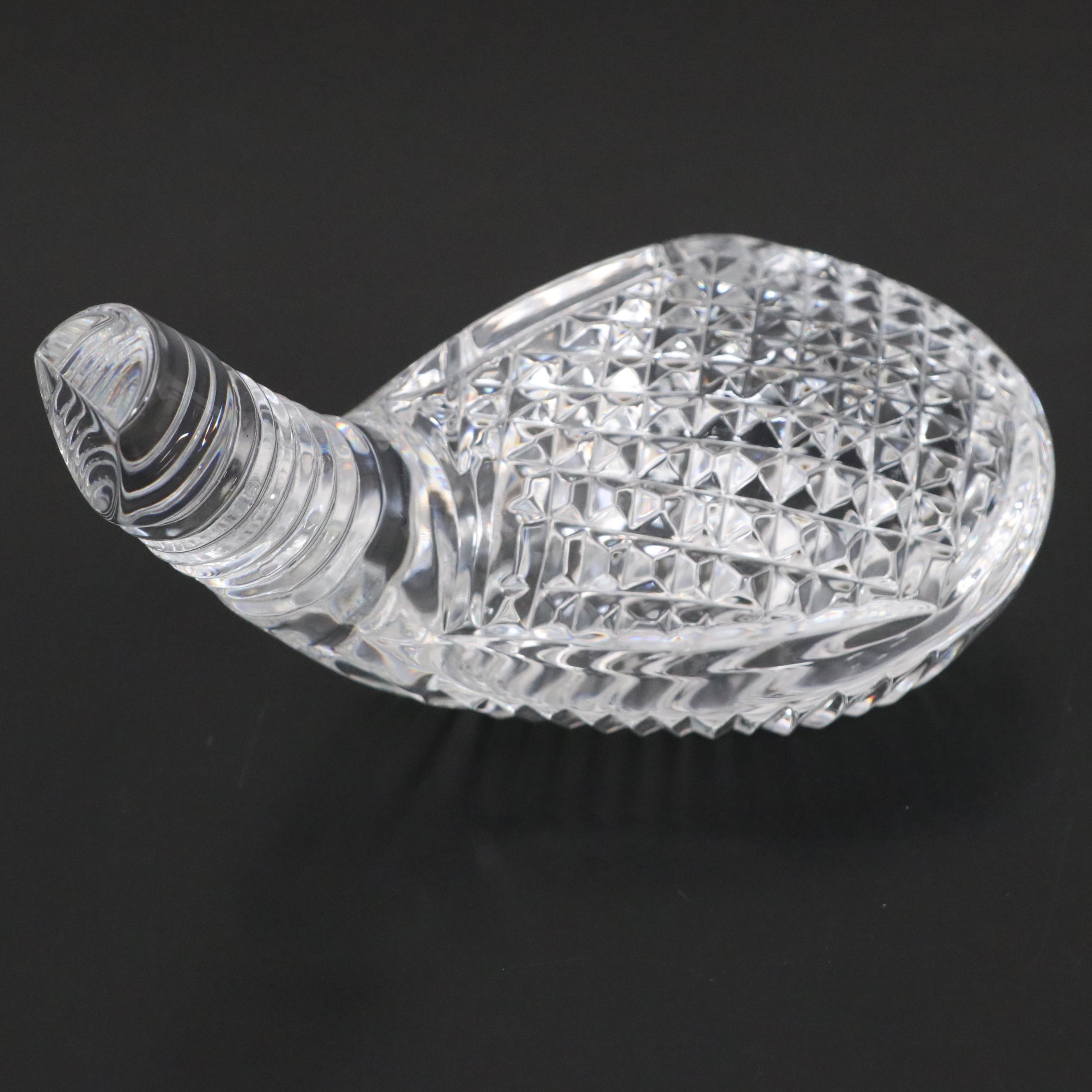 Seth Thomas with Waterford Crystal Clocks and Golf Club Paperweight