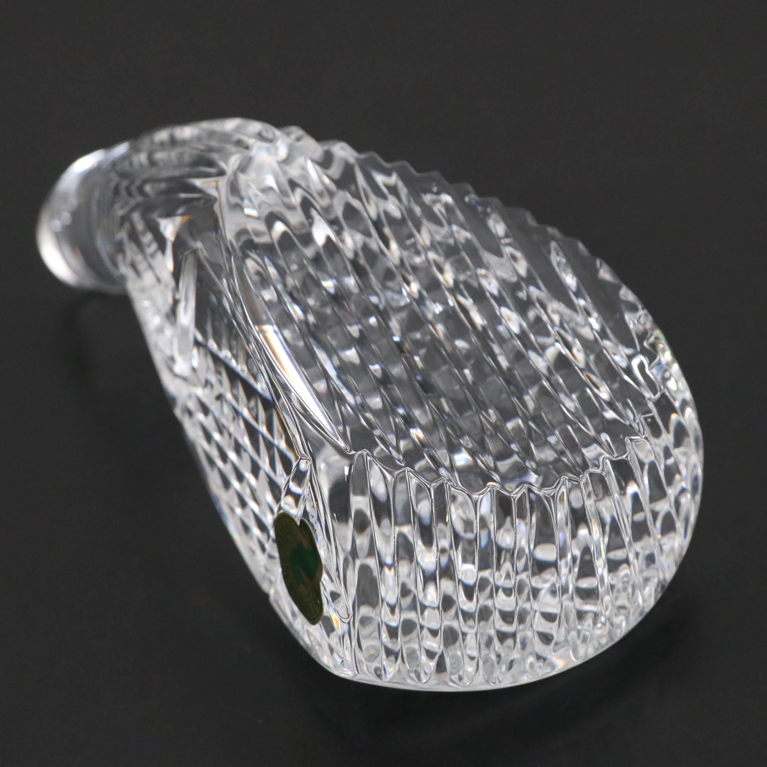 Seth Thomas with Waterford Crystal Clocks and Golf Club Paperweight