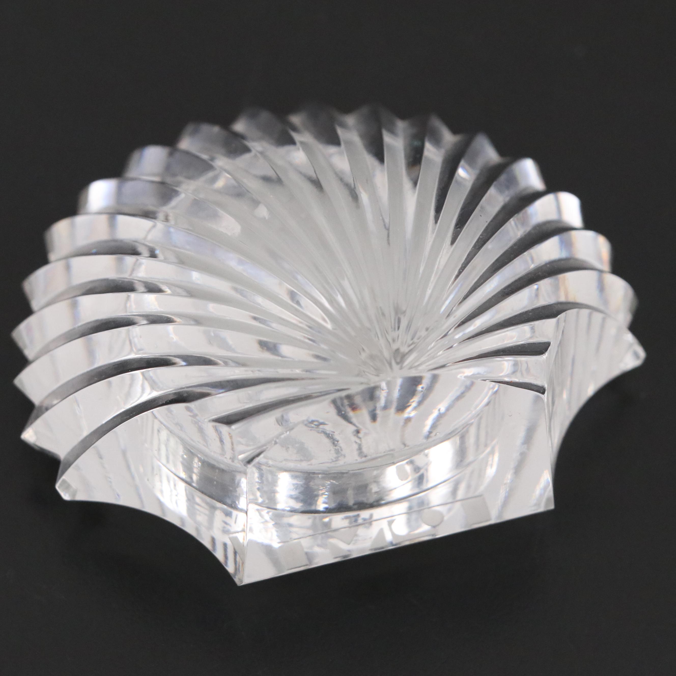 Seth Thomas with Waterford Crystal Clocks and Golf Club Paperweight