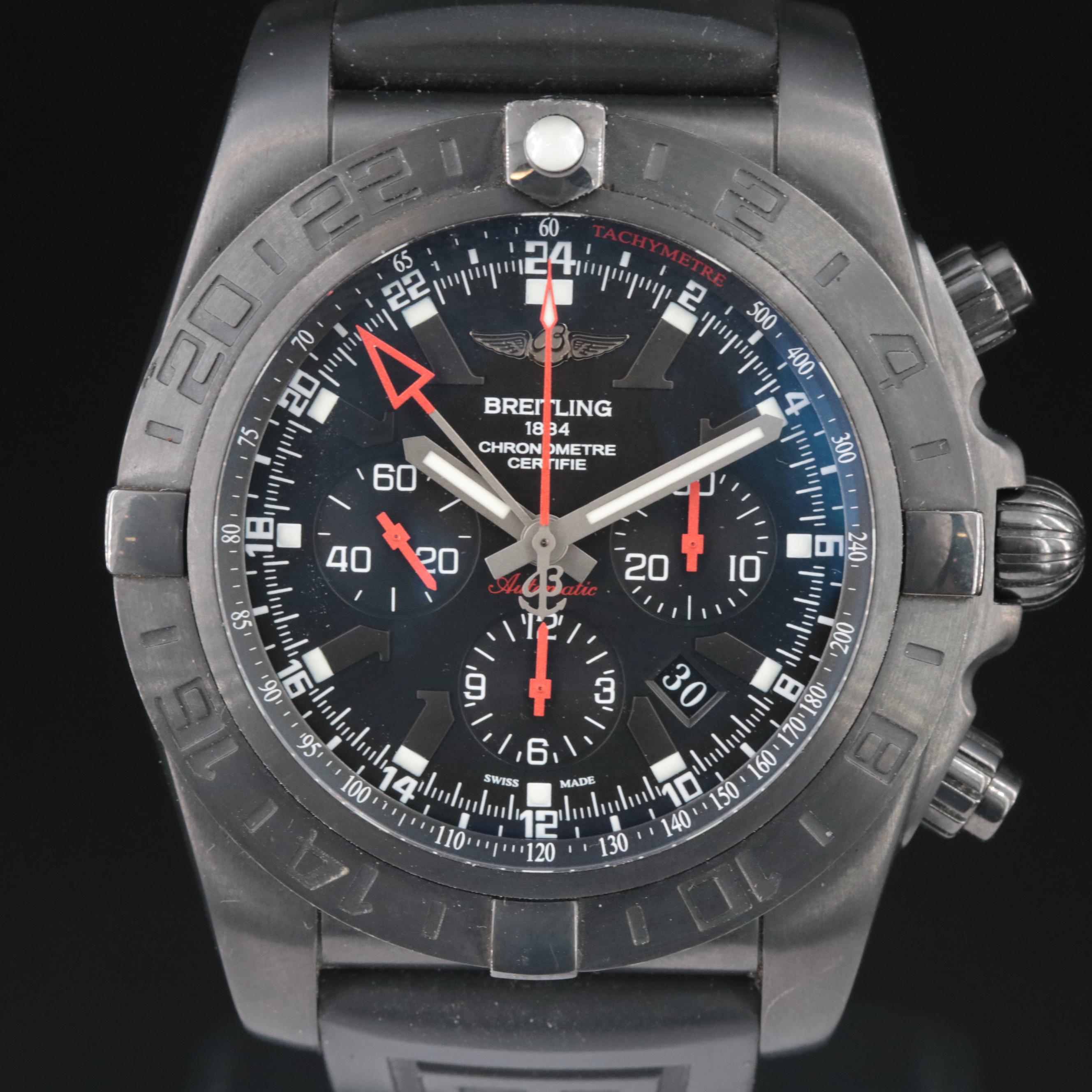 Breitling Chronomat GMT Blacksteel Limited Edition Watch