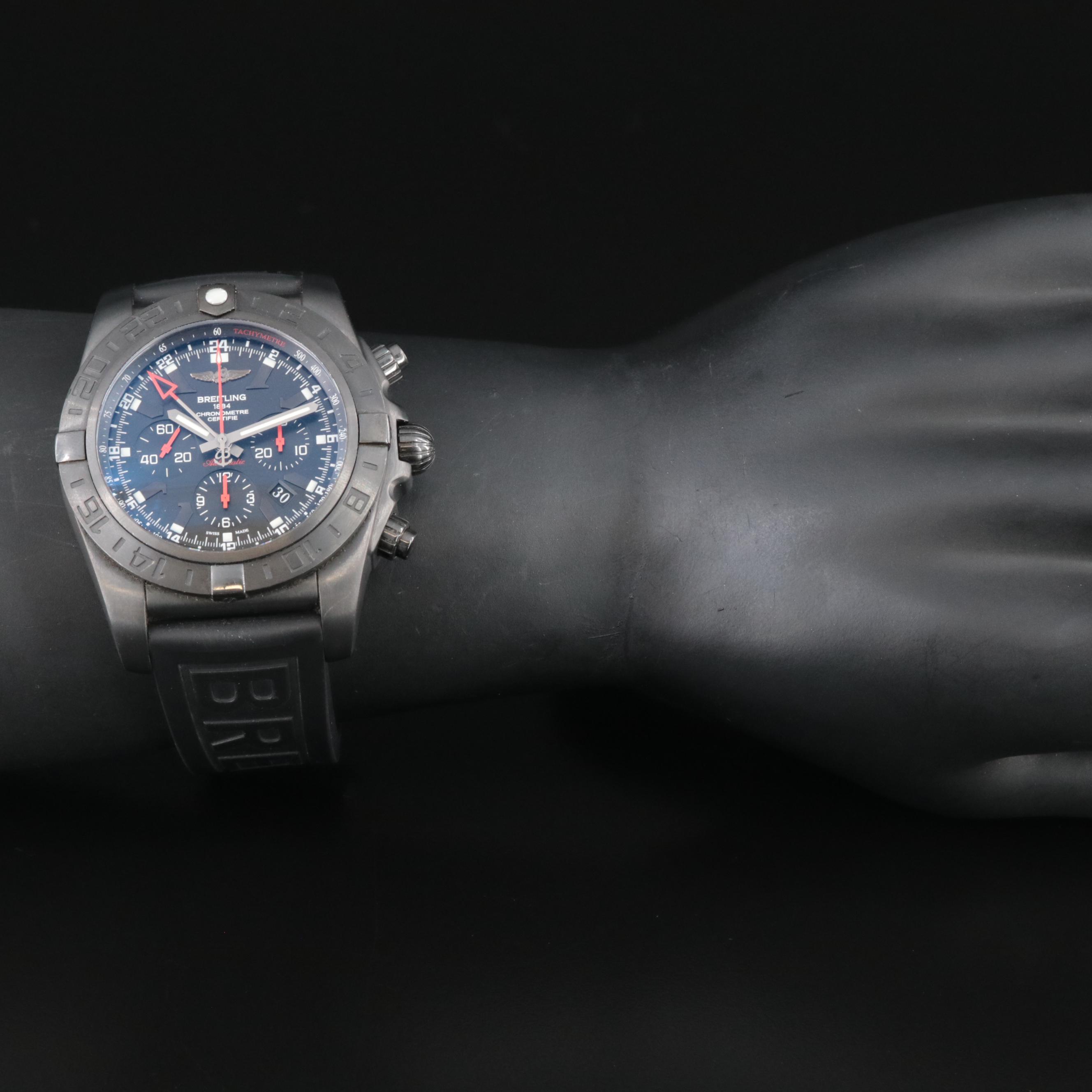 Breitling Chronomat GMT Blacksteel Limited Edition Watch