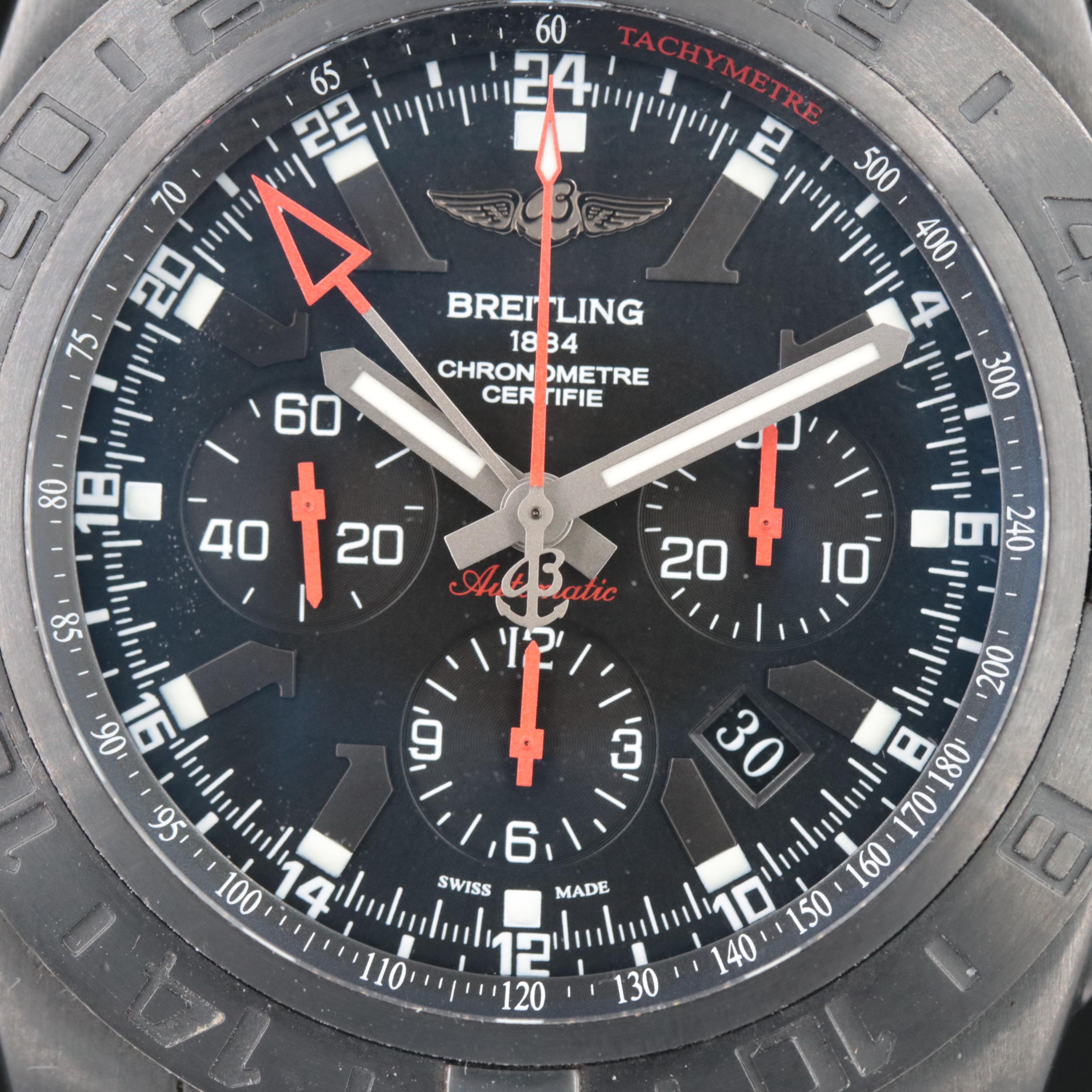Breitling Chronomat GMT Blacksteel Limited Edition Watch