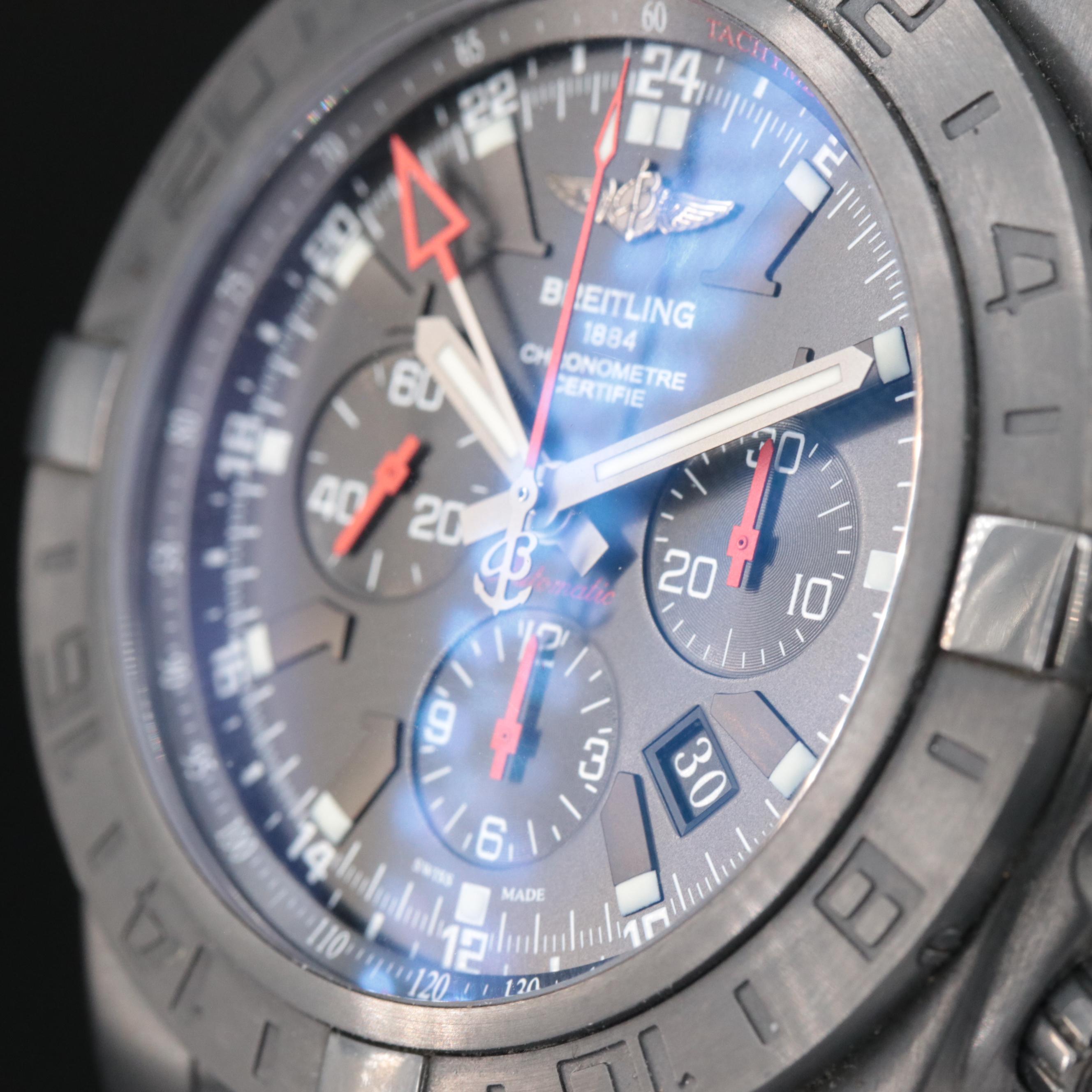 Breitling Chronomat GMT Blacksteel Limited Edition Watch