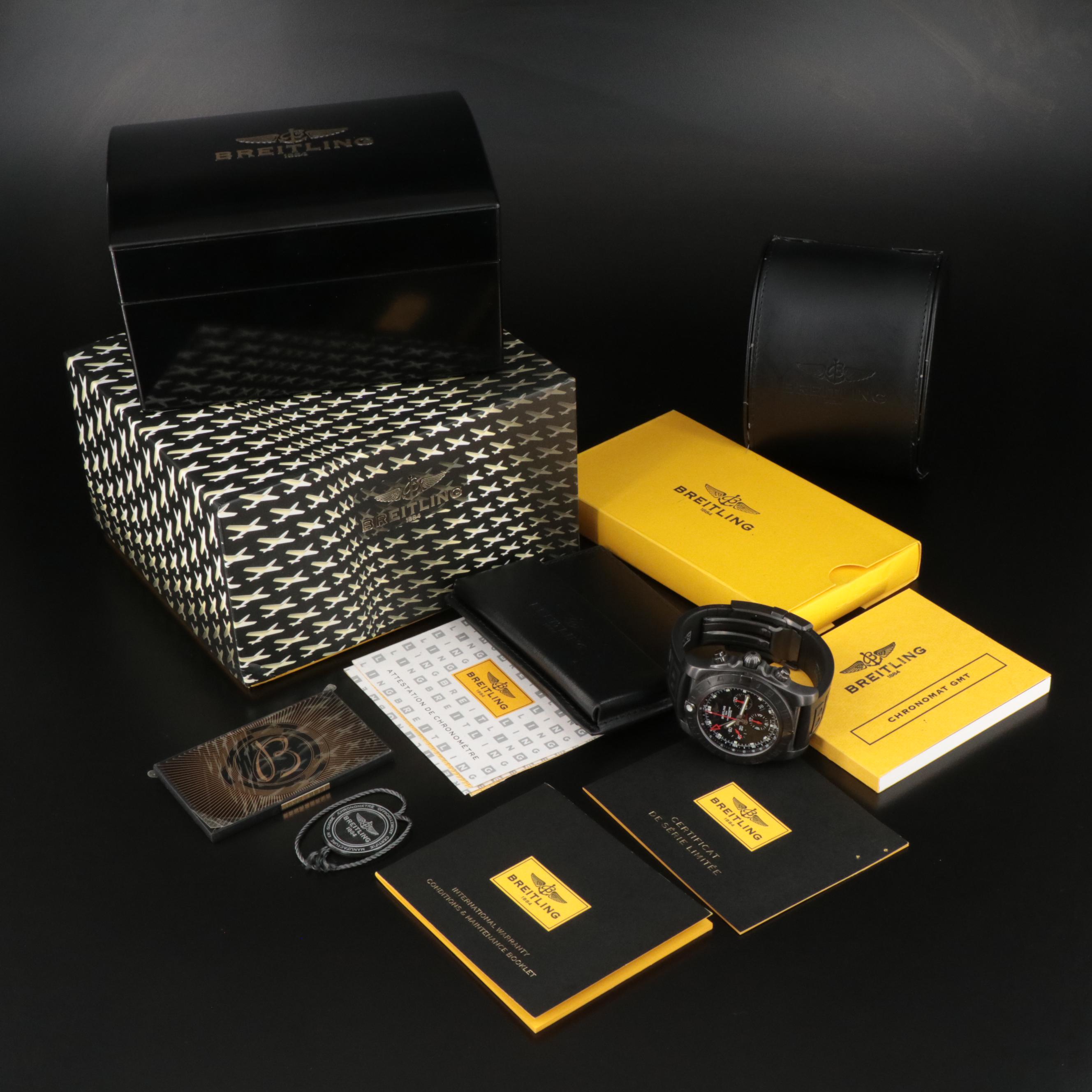 Breitling Chronomat GMT Blacksteel Limited Edition Watch