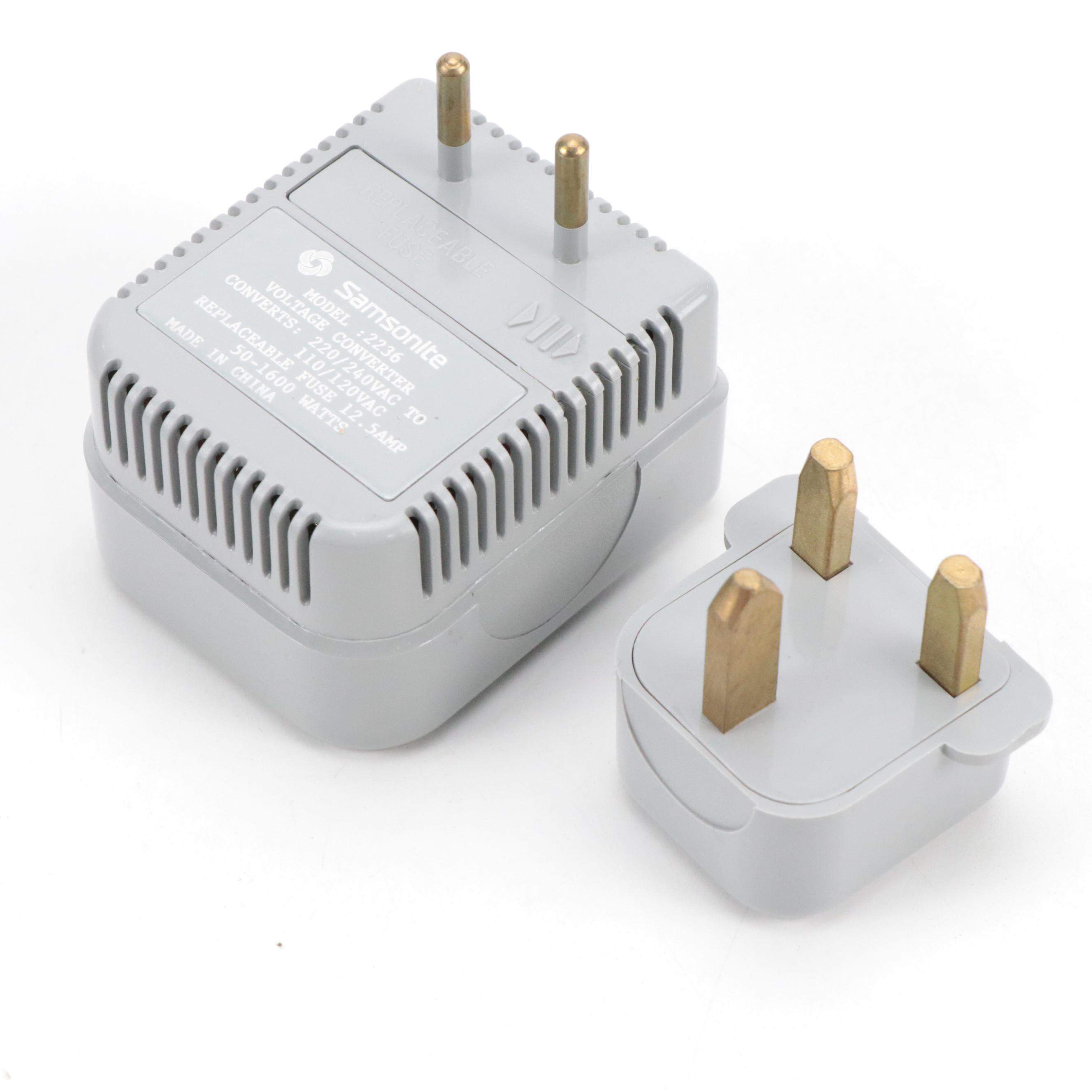 Samsonite Worldwide Converter and Adaptor Kit, 1990