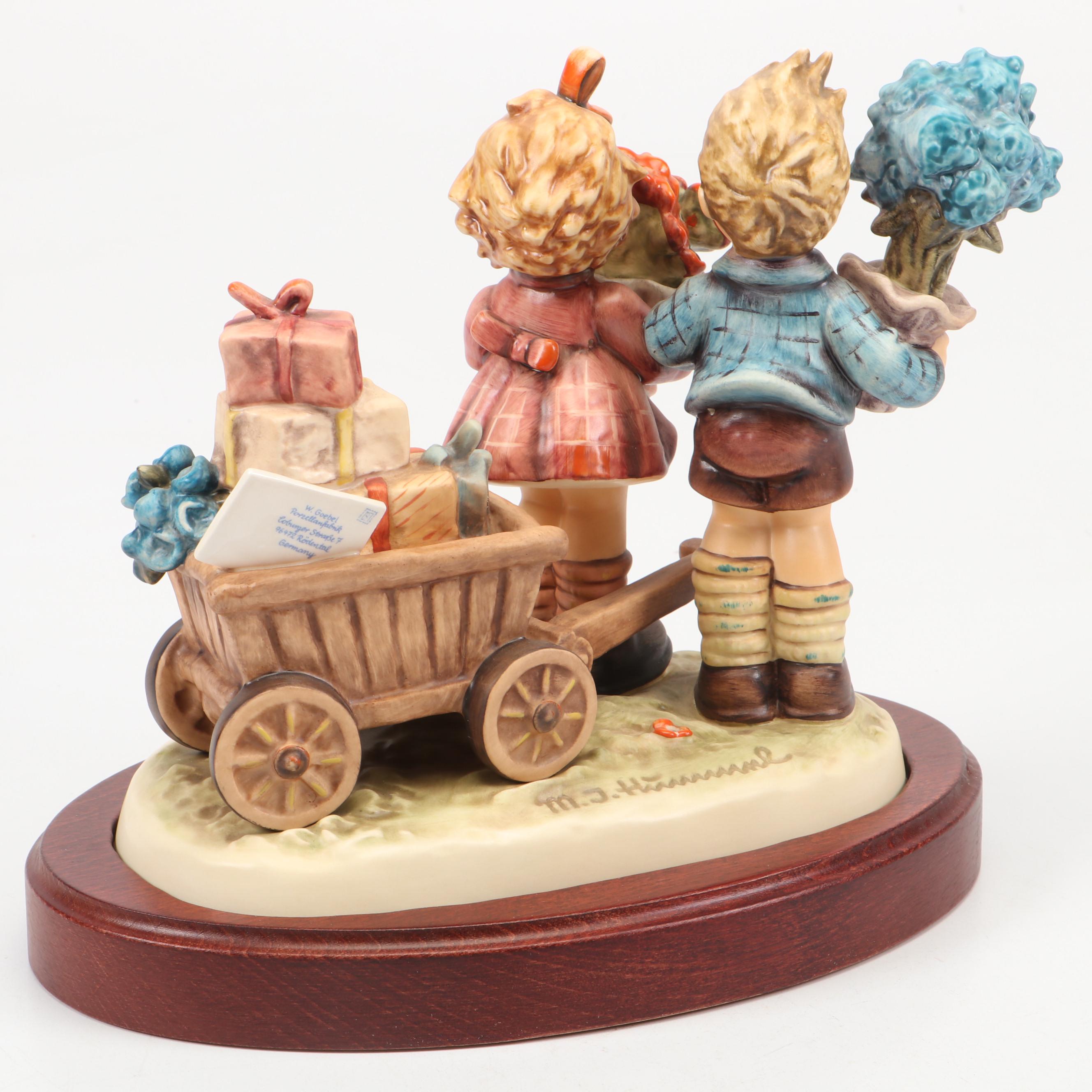 Goebel Porcelain "Love's Bounty" 125th Anniversary Commemorative Figurine