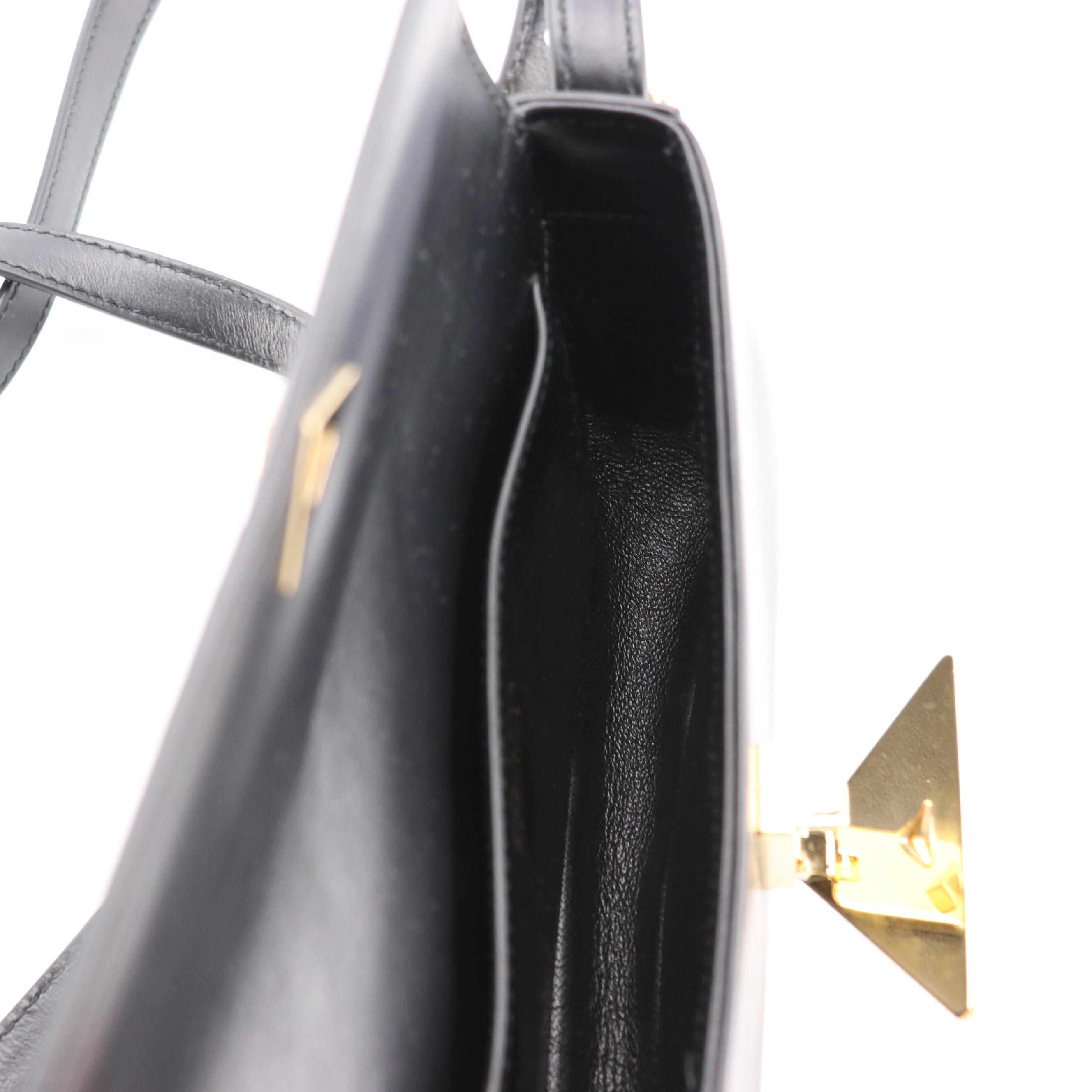 Prada Emblème Black Leather Crossbody Bag