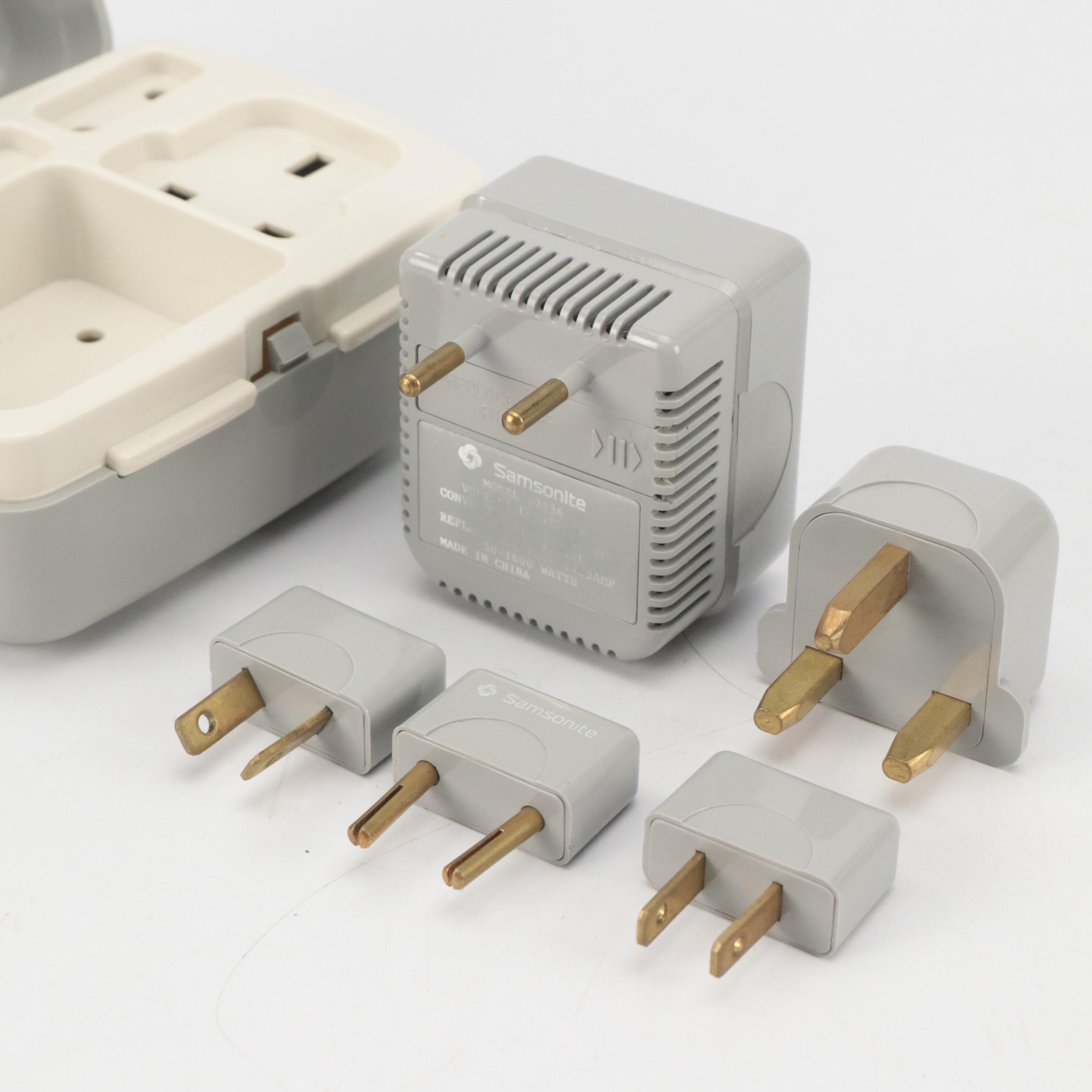 Samsonite Worldwide Converter and Adaptor Kit, 1990