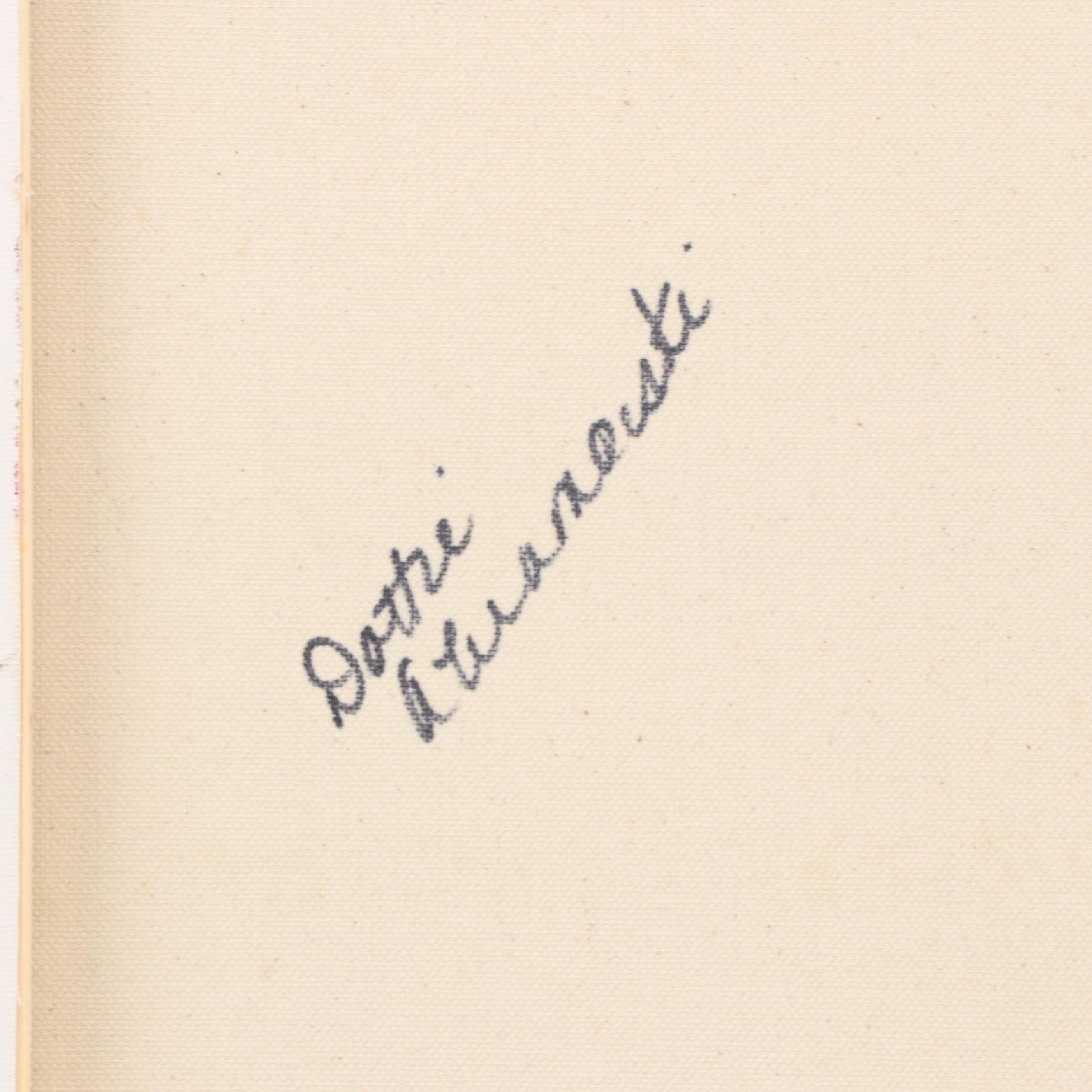 Dottie Abramowski Woodland Landscape Oil Painting "Linda," 21st Century