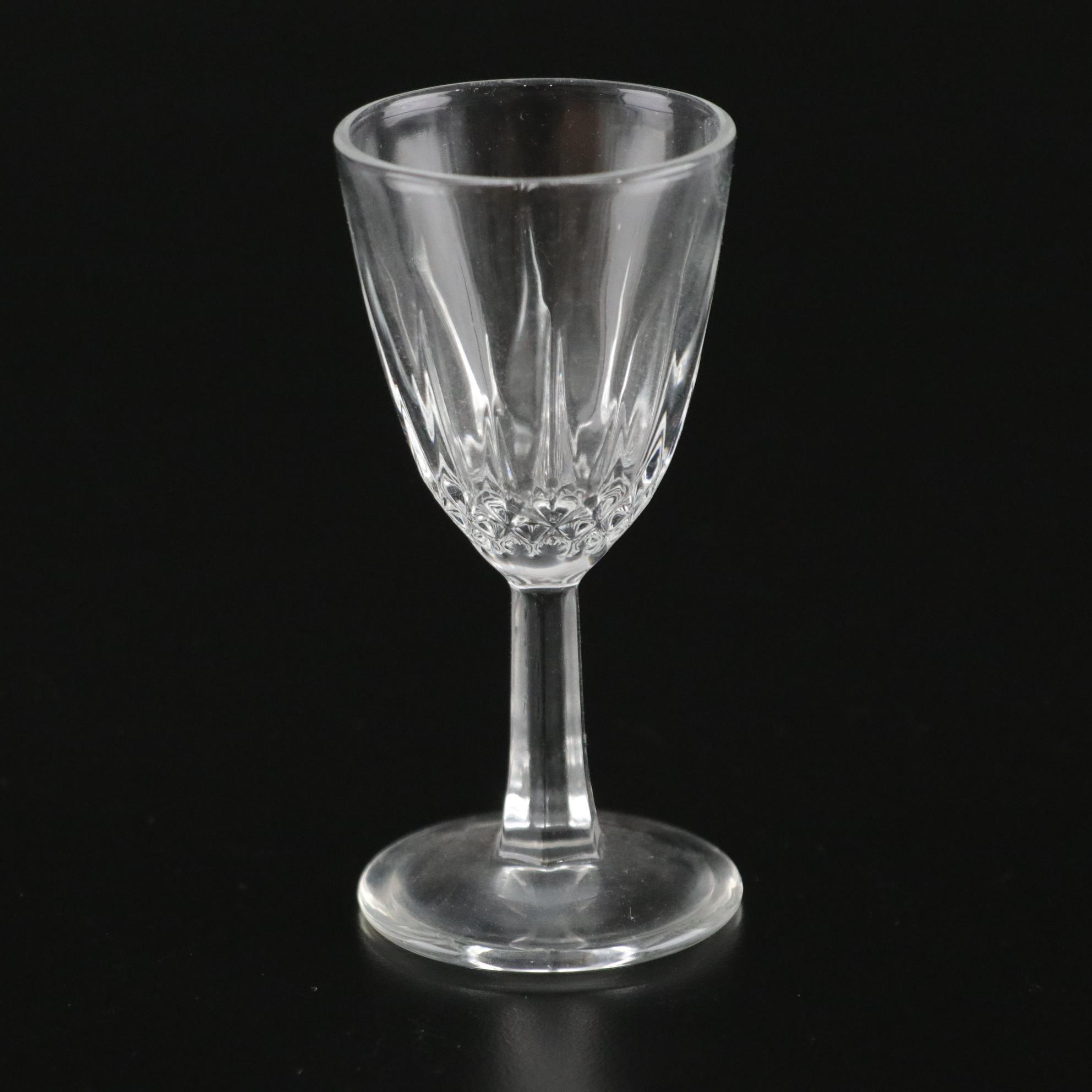 Milagro Blown Glass Tequila Bottle with Cordial Glasses