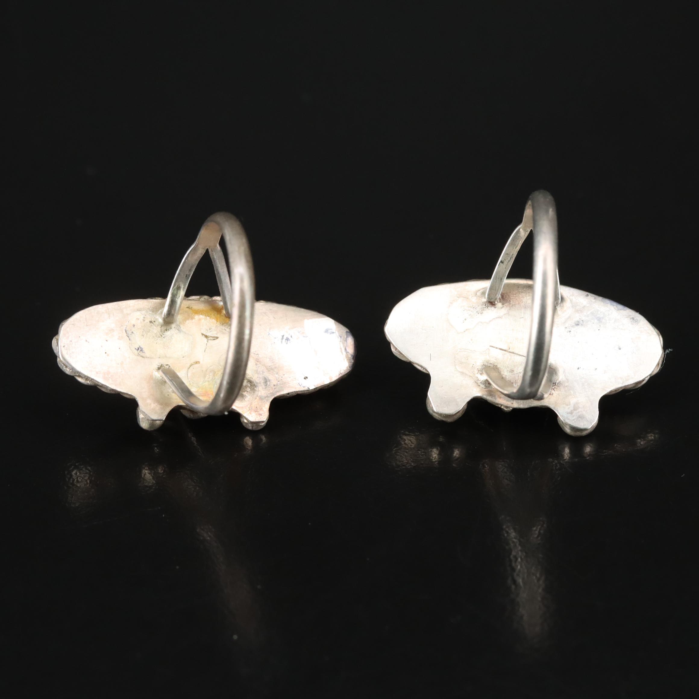 Sterling Coral, Tiger's Eye and Mother of Pearl Rings