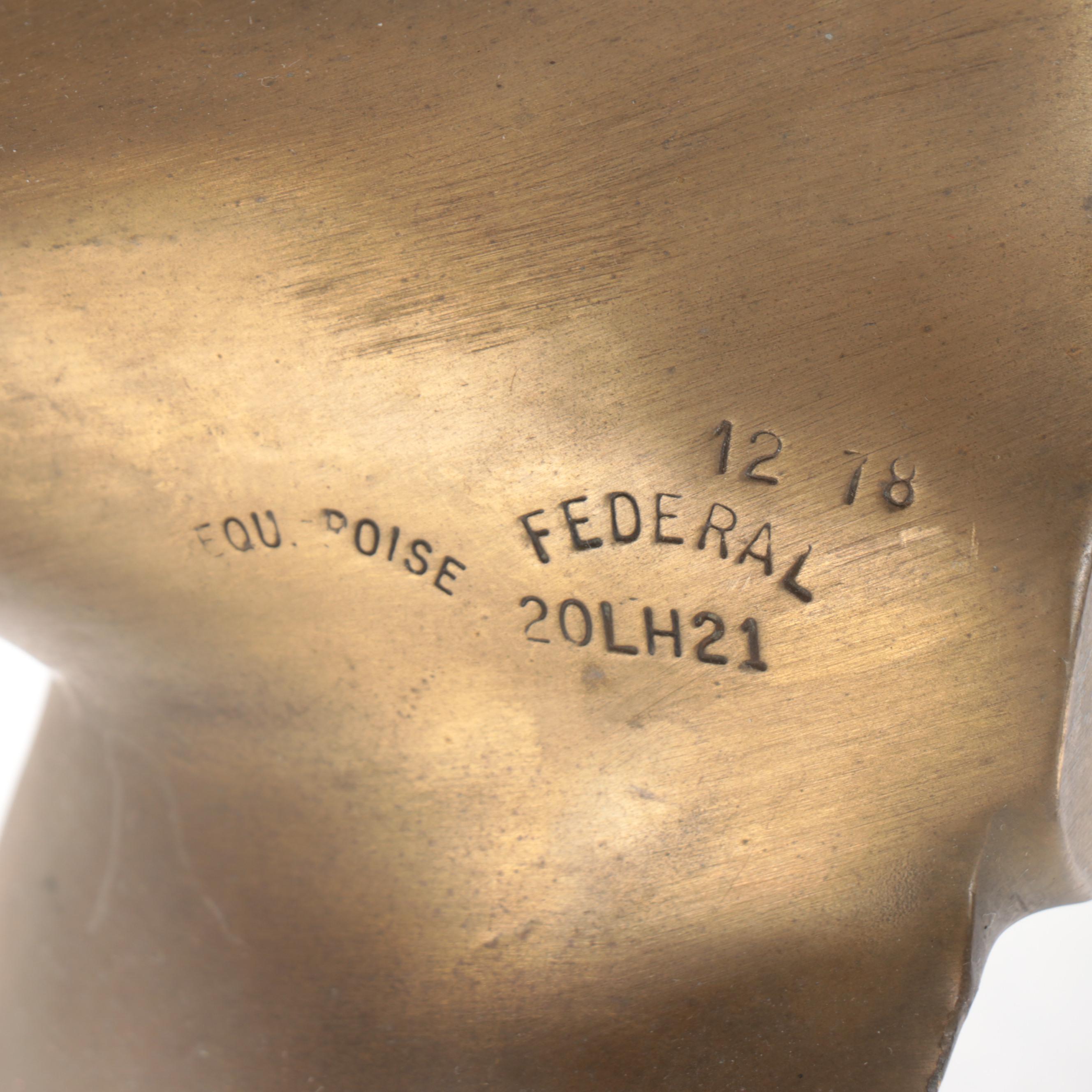 Pair of Brass Three Blade Boat Propellers