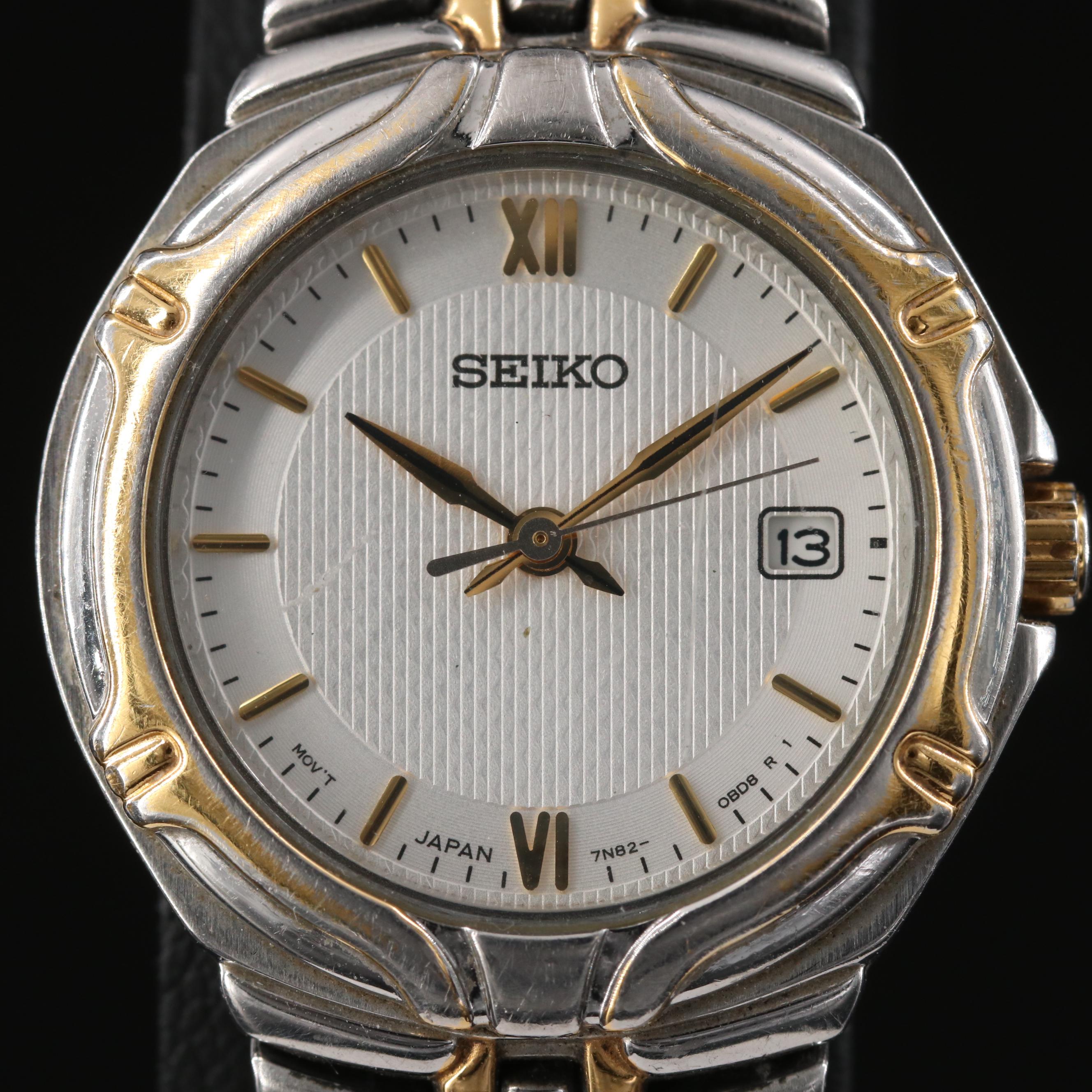 Seiko Two-Tone Quartz Watch