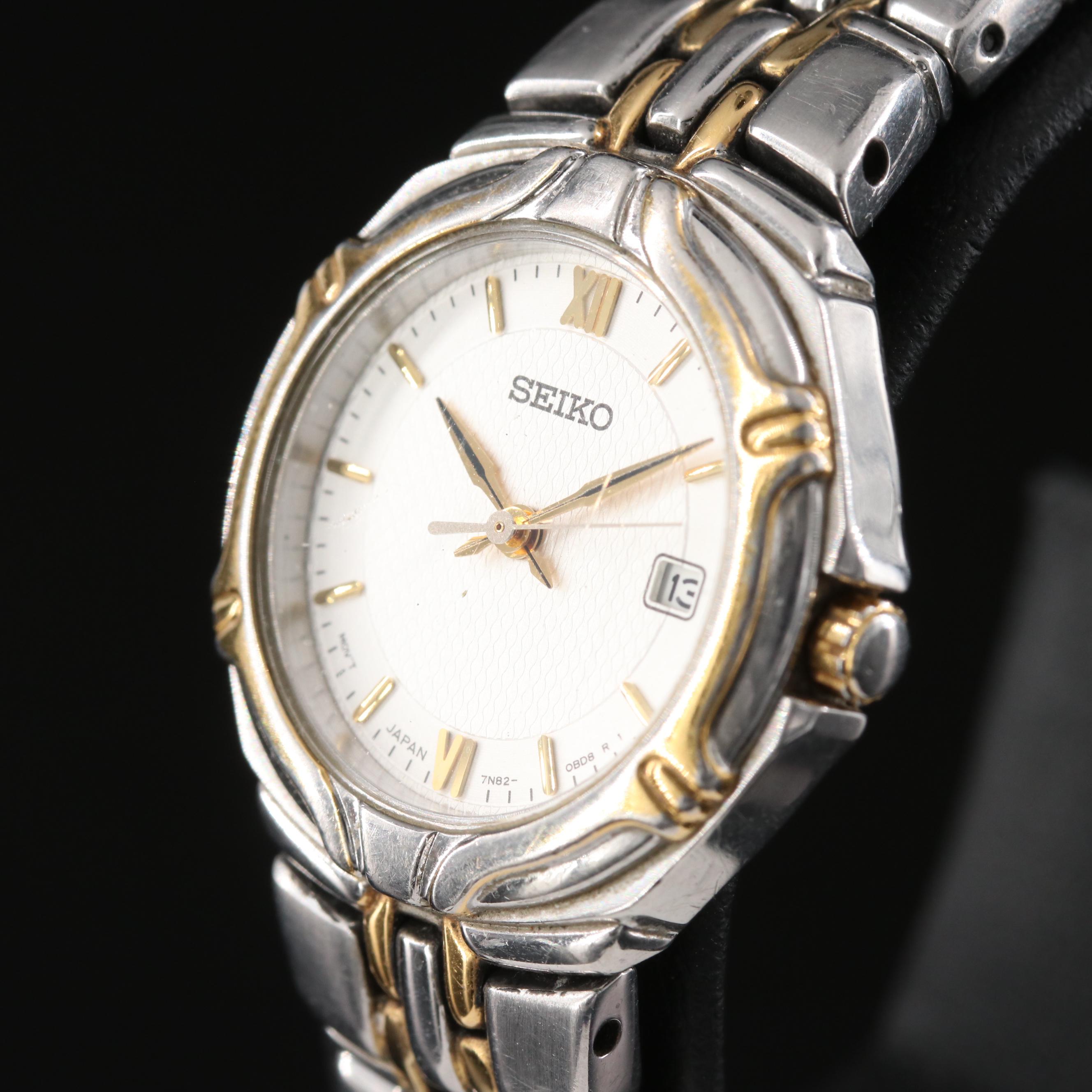 Seiko Two-Tone Quartz Watch