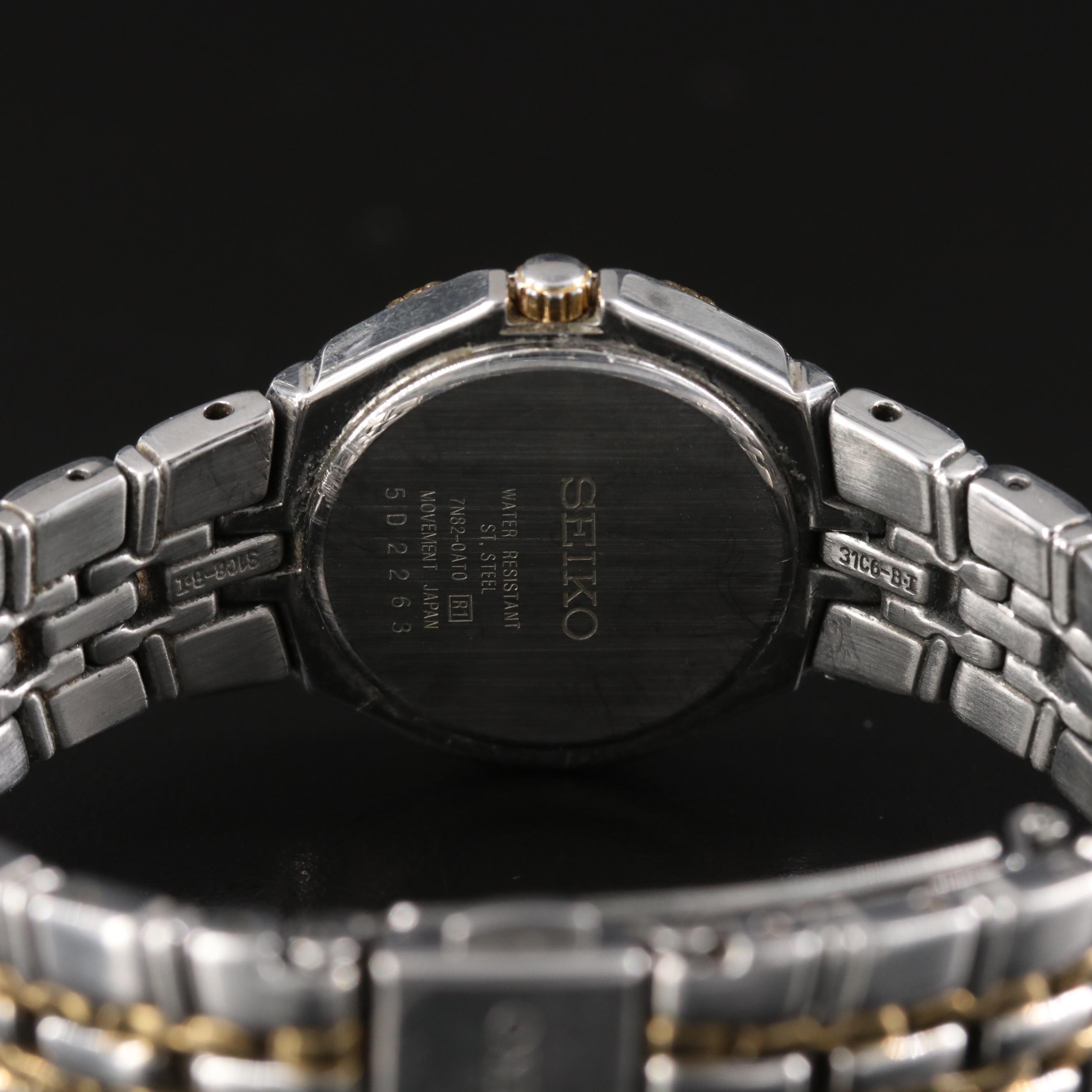 Seiko Two-Tone Quartz Watch