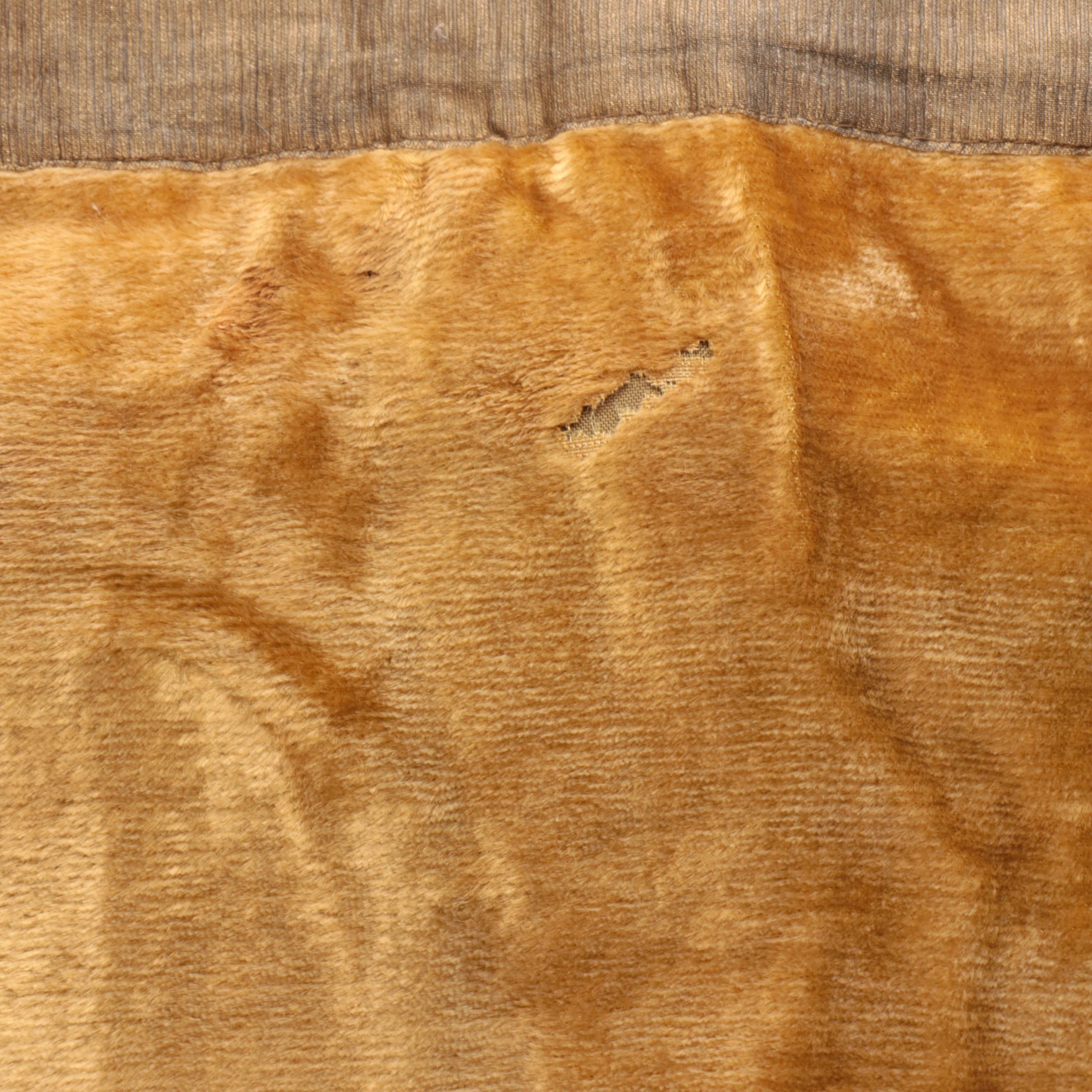 Beaded and Velvet Tablecloth and Table Runners