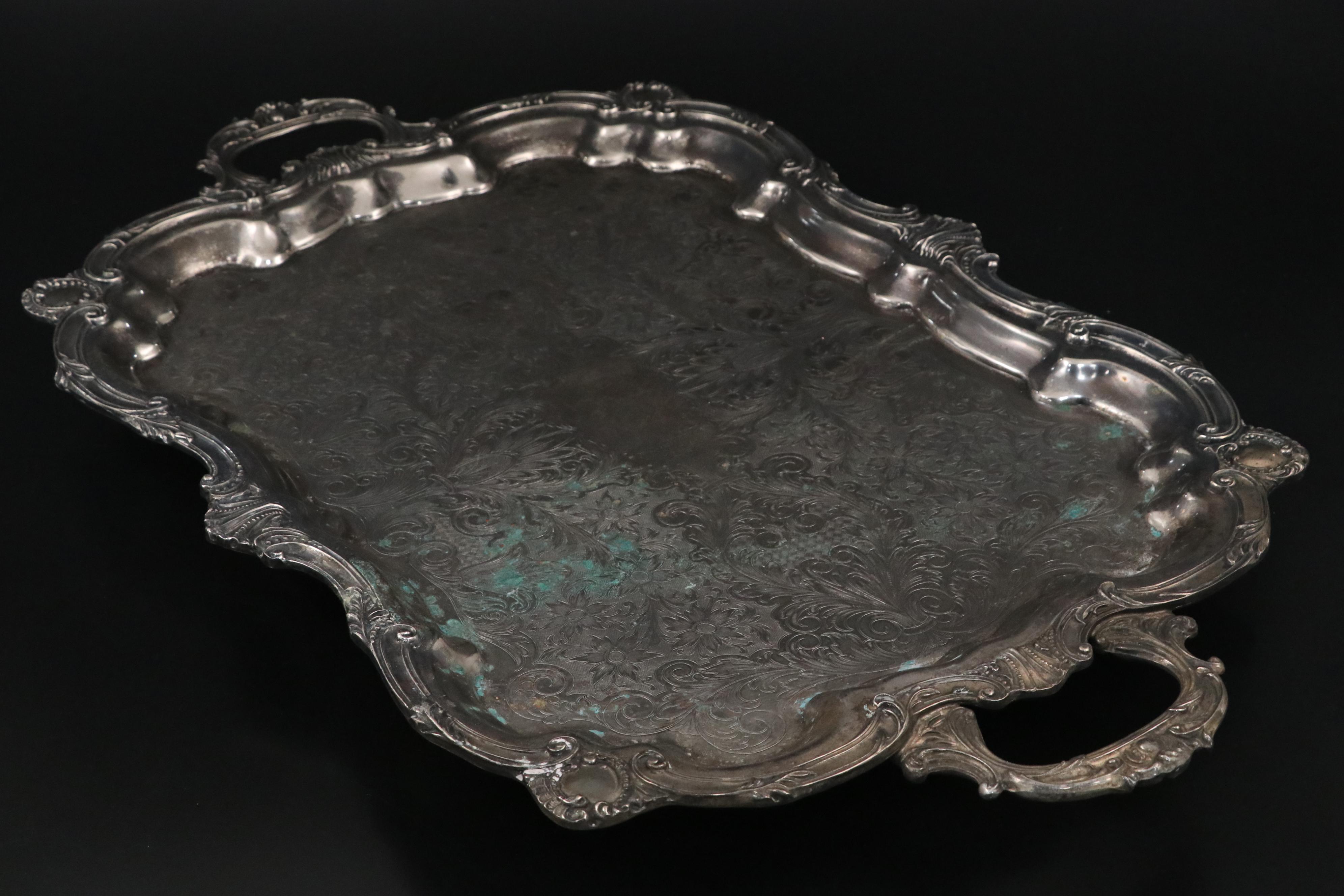 Towle Silver Plate Coffee and Tea Service, 20th C.