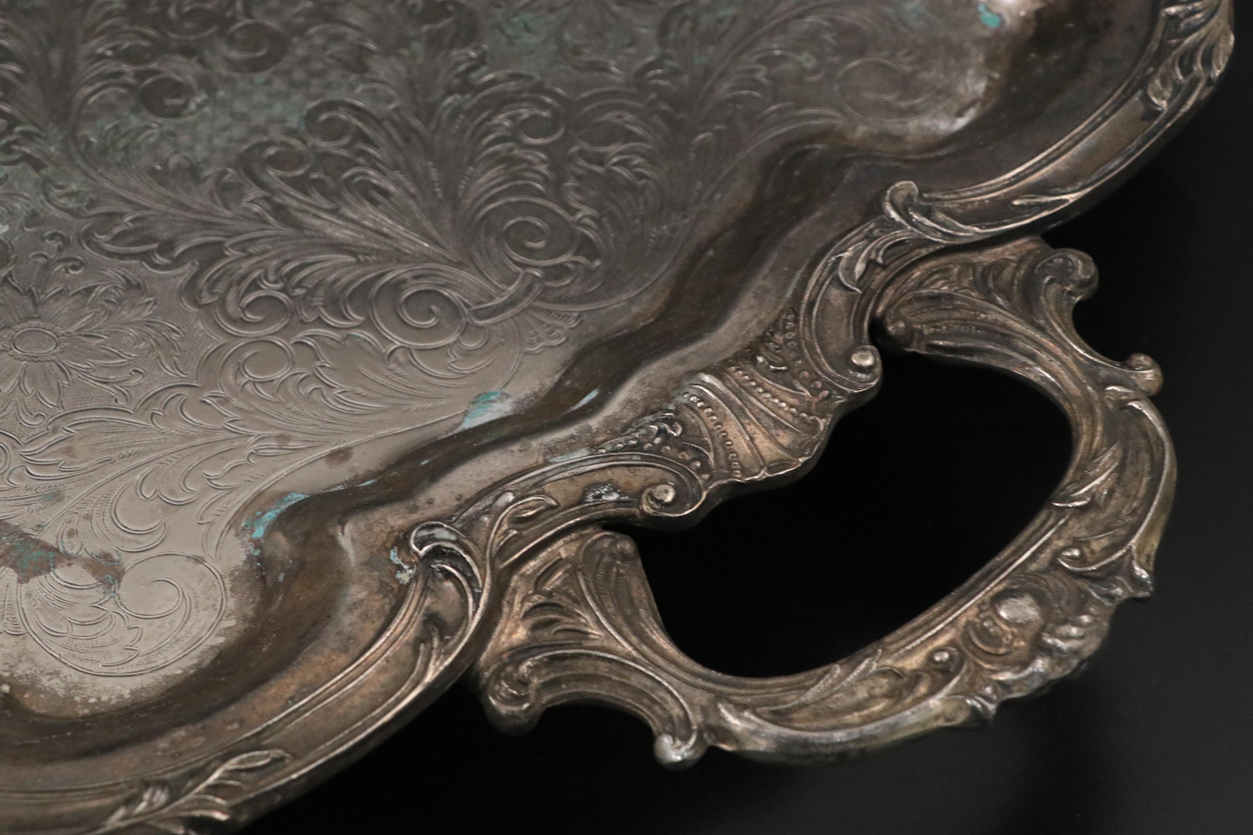 Towle Silver Plate Coffee and Tea Service, 20th C.