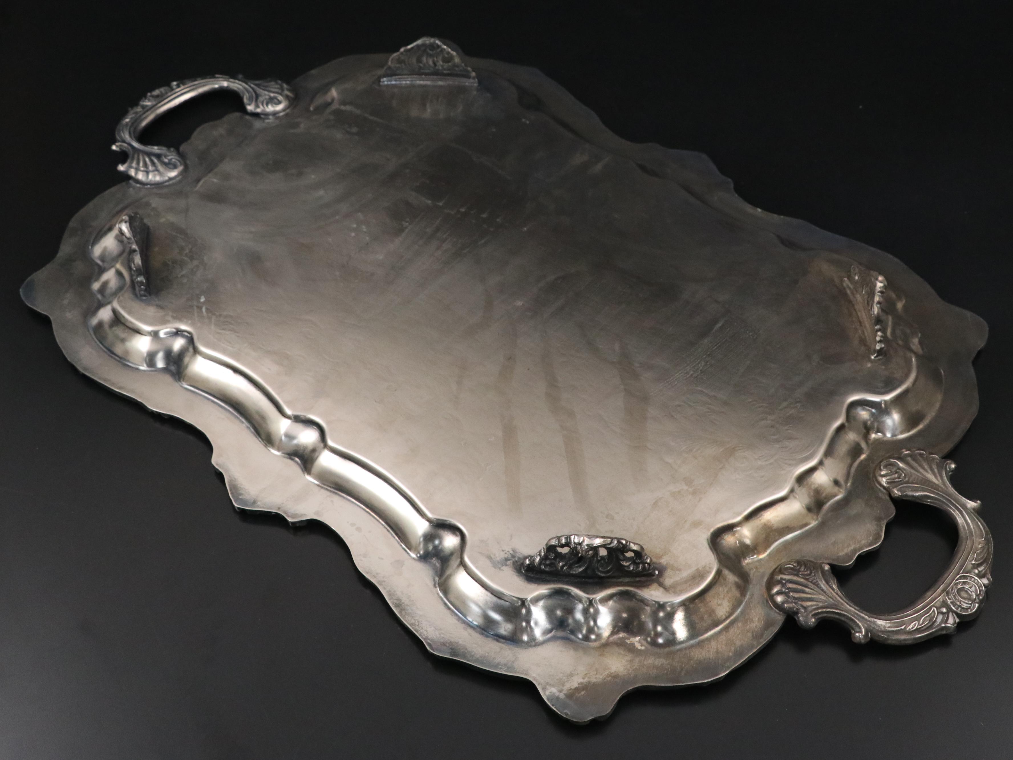 Towle Silver Plate Coffee and Tea Service, 20th C.