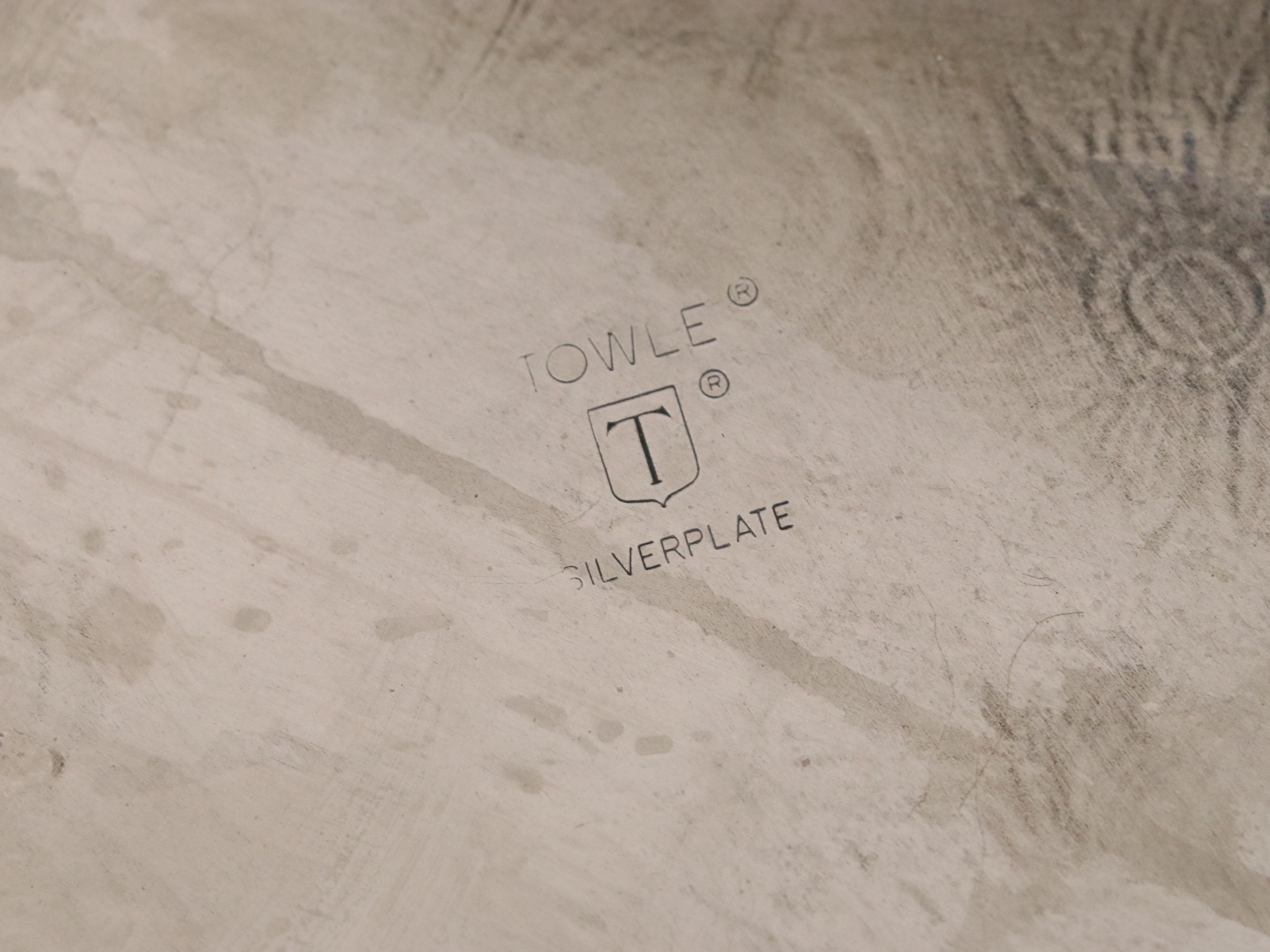 Towle Silver Plate Coffee and Tea Service, 20th C.