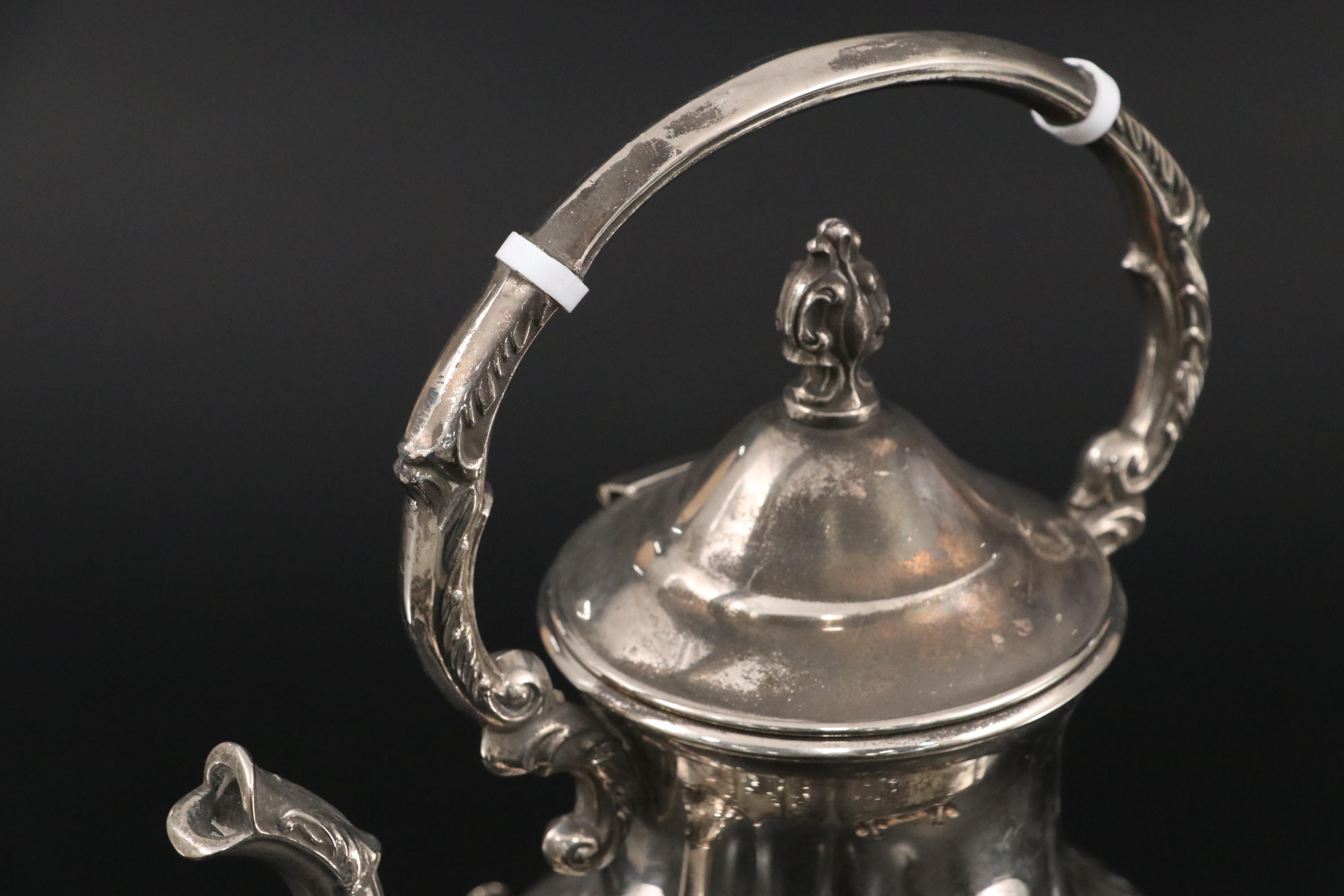 Towle Silver Plate Coffee and Tea Service, 20th C.