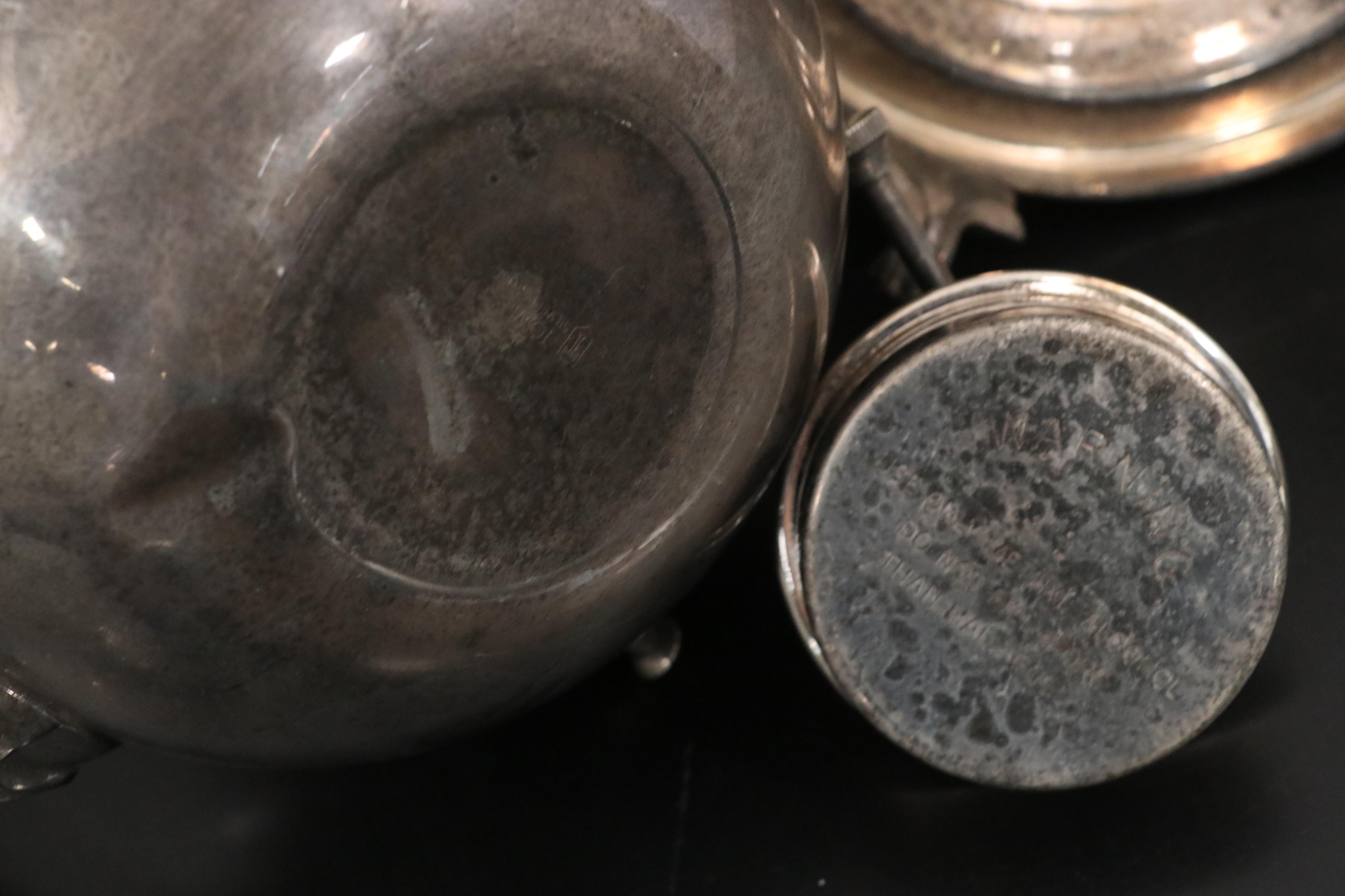 Towle Silver Plate Coffee and Tea Service, 20th C.