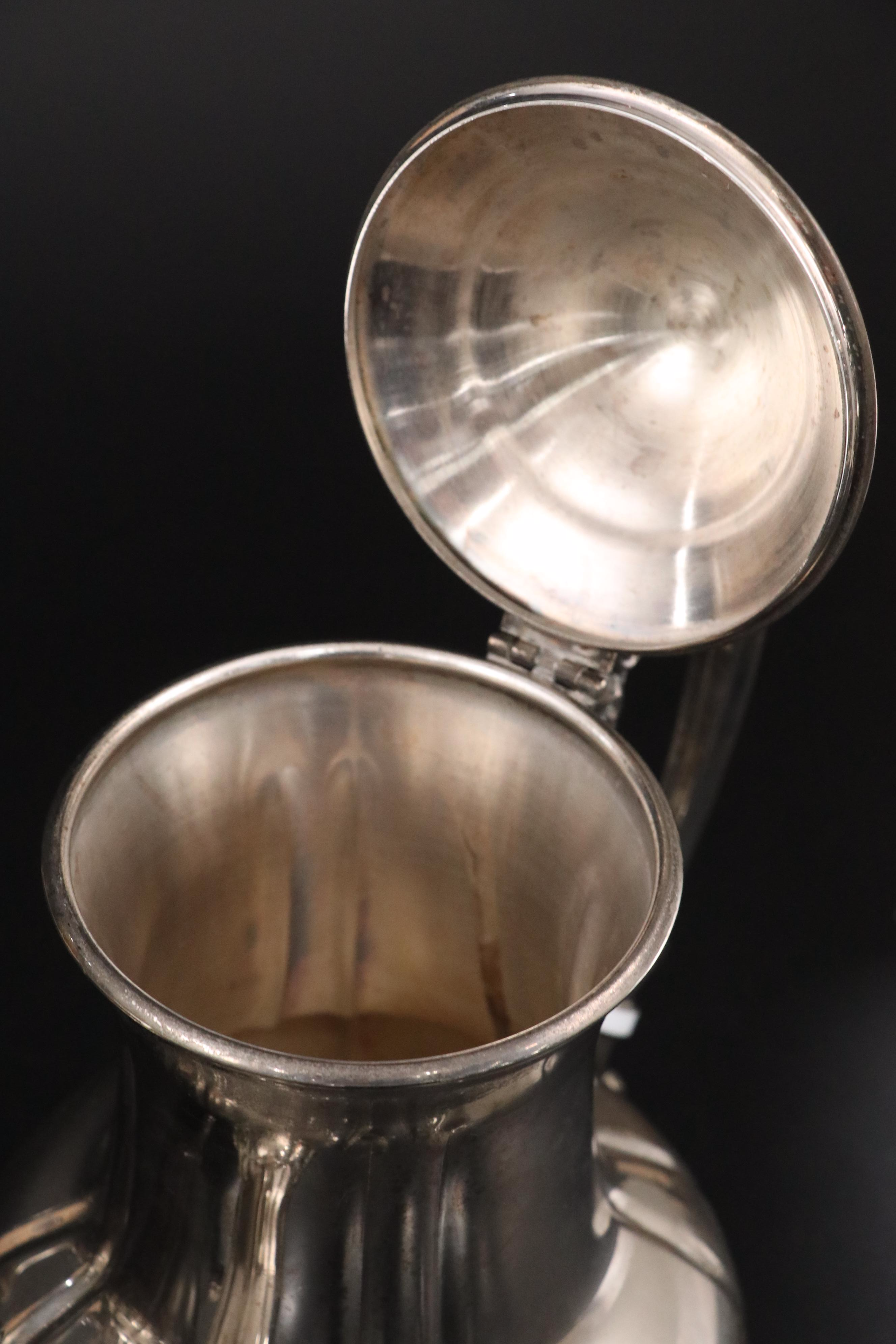 Towle Silver Plate Coffee and Tea Service, 20th C.