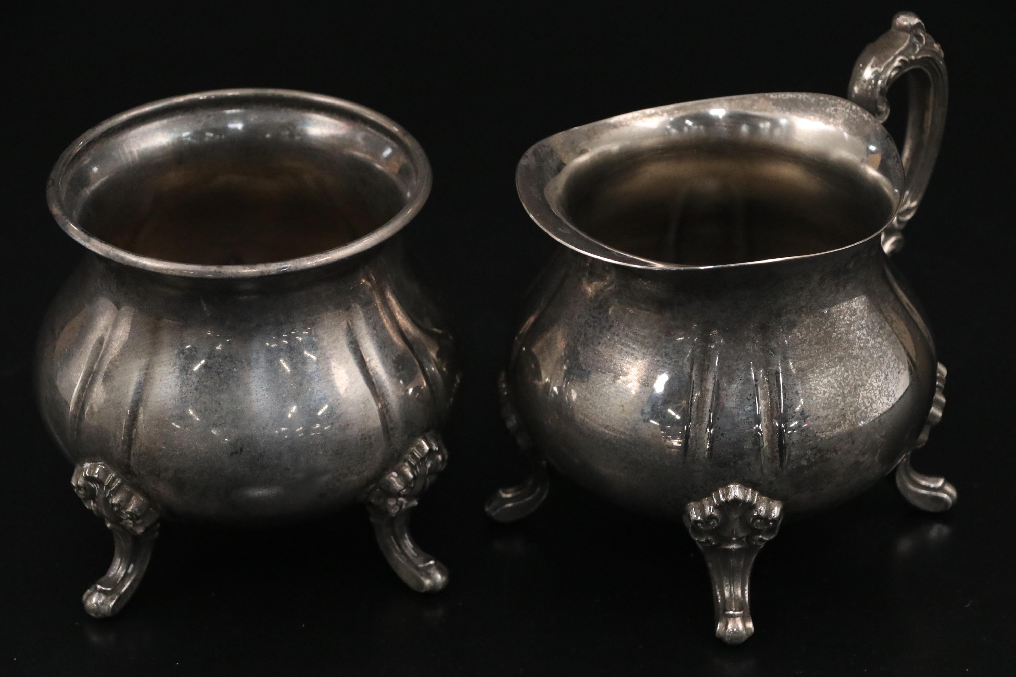 Towle Silver Plate Coffee and Tea Service, 20th C.