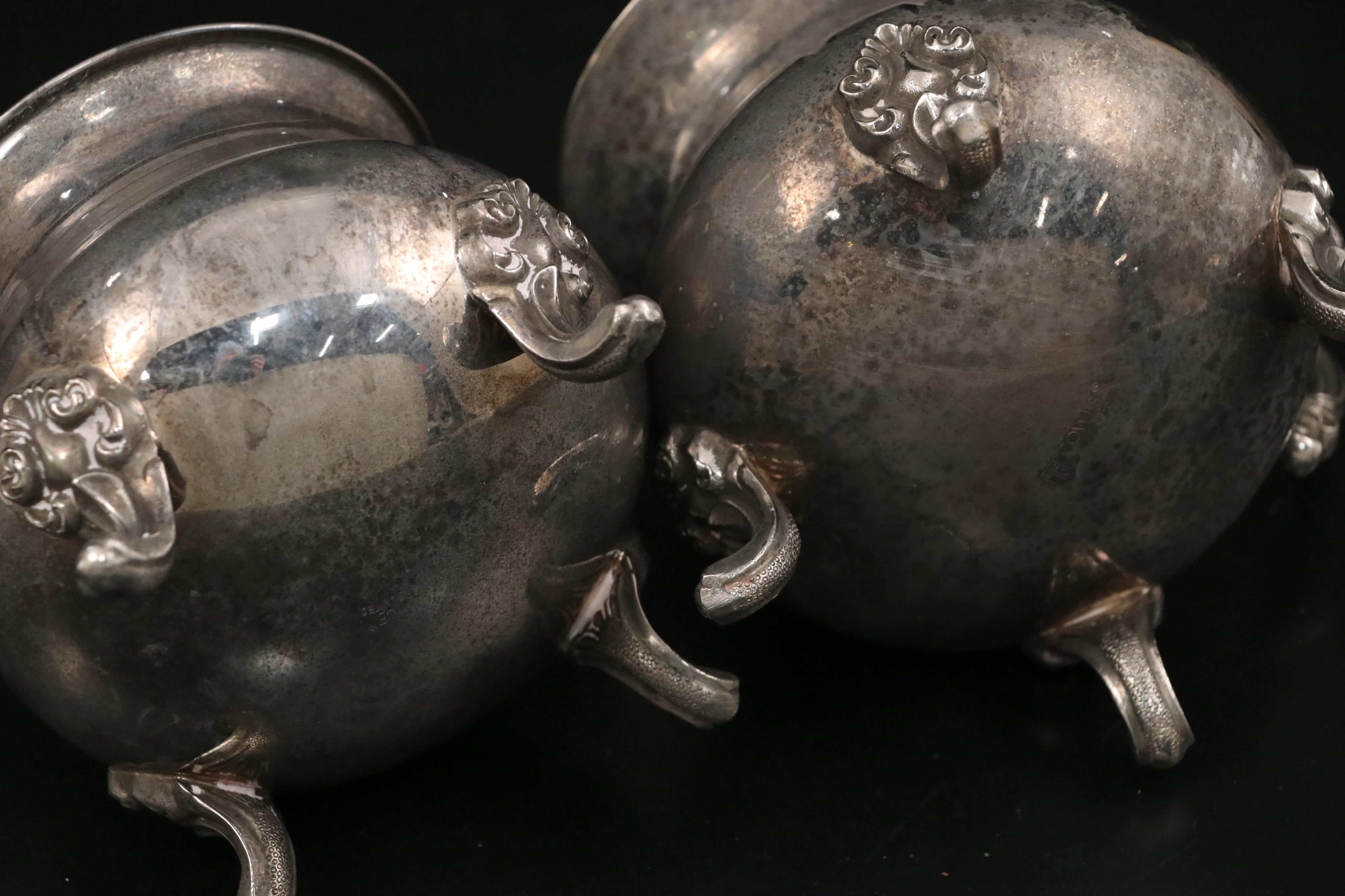 Towle Silver Plate Coffee and Tea Service, 20th C.