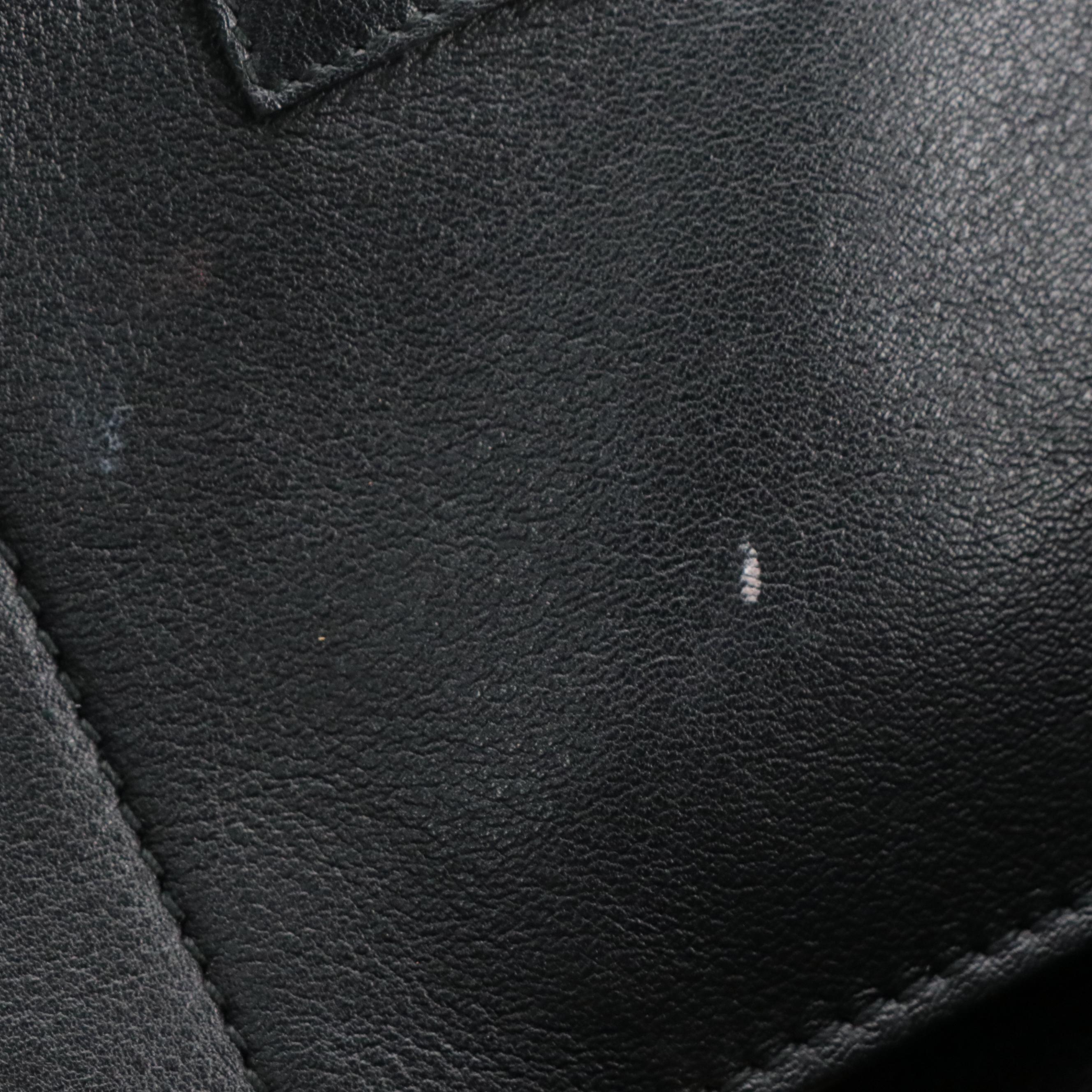 Saint Laurent Classic Cabas Y Two-Way Bag in Black Calfskin Leather