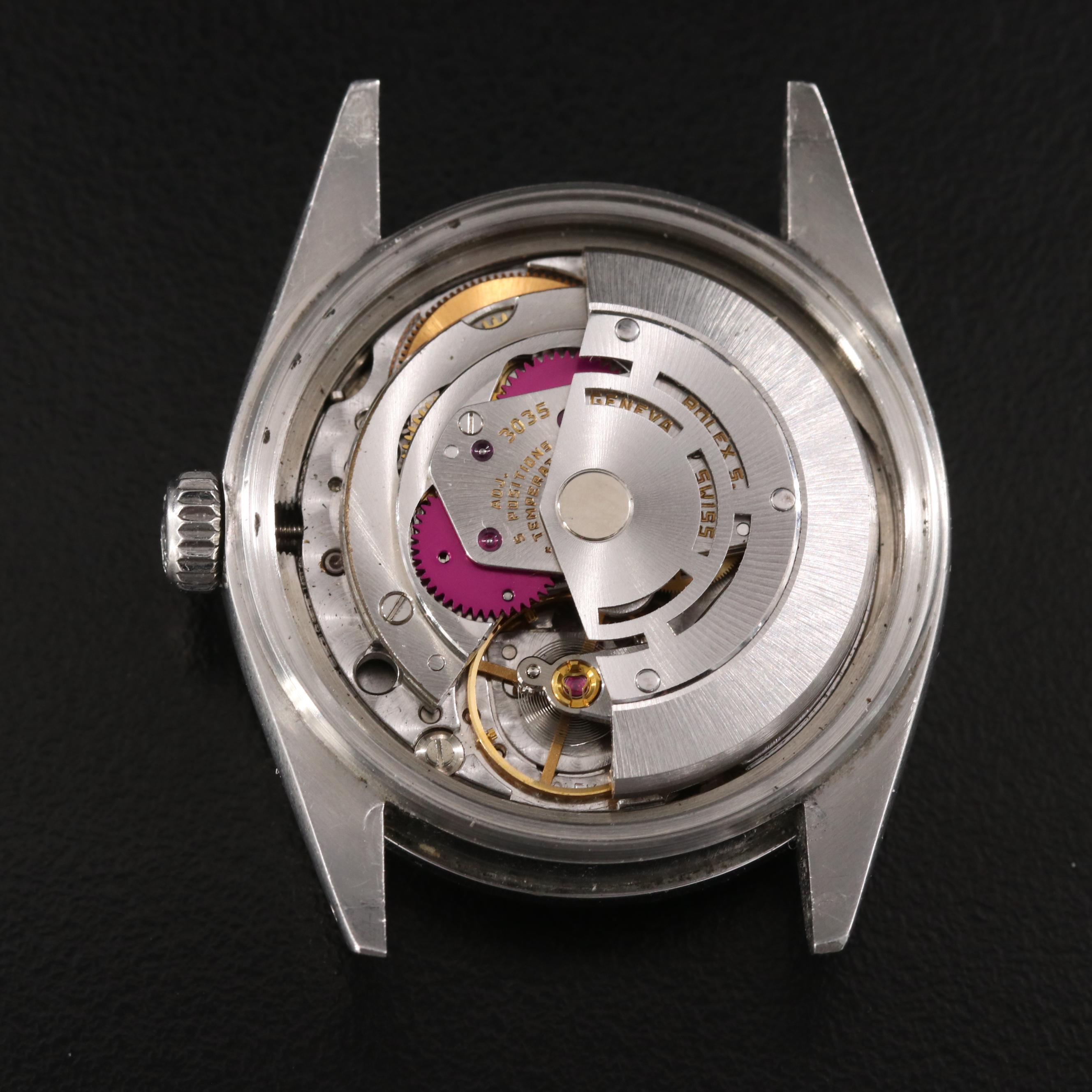 1979 Rolex Custom 1.03 CTW Diamond Stainless Steel Datejust Watch