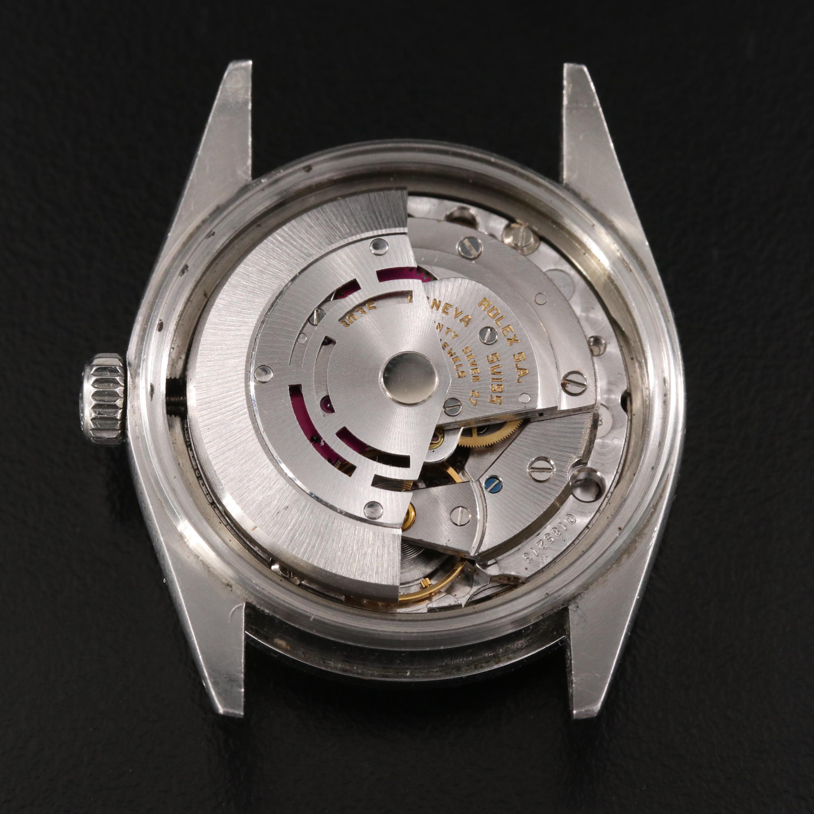 1979 Rolex Custom 1.03 CTW Diamond Stainless Steel Datejust Watch