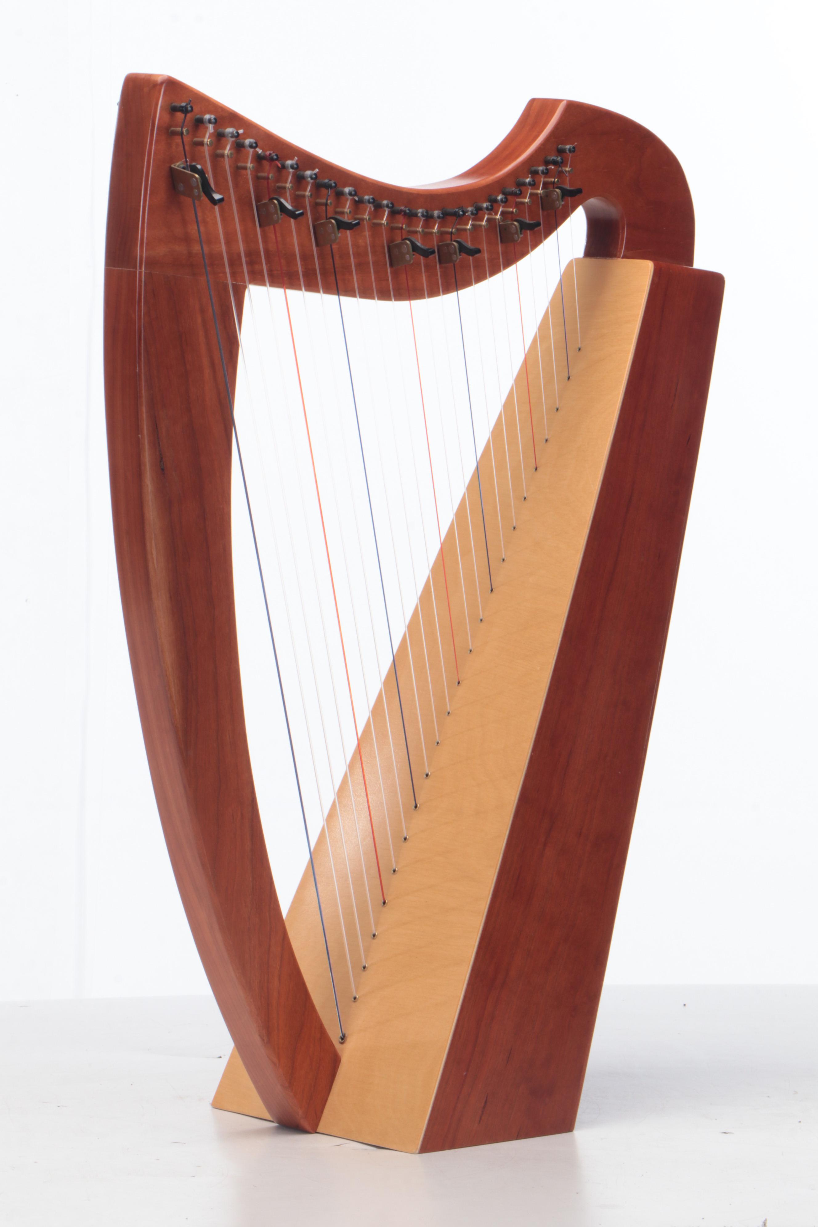 Blevins Cherry Wood Mezzo 23 Harp with Soft Case, 2002