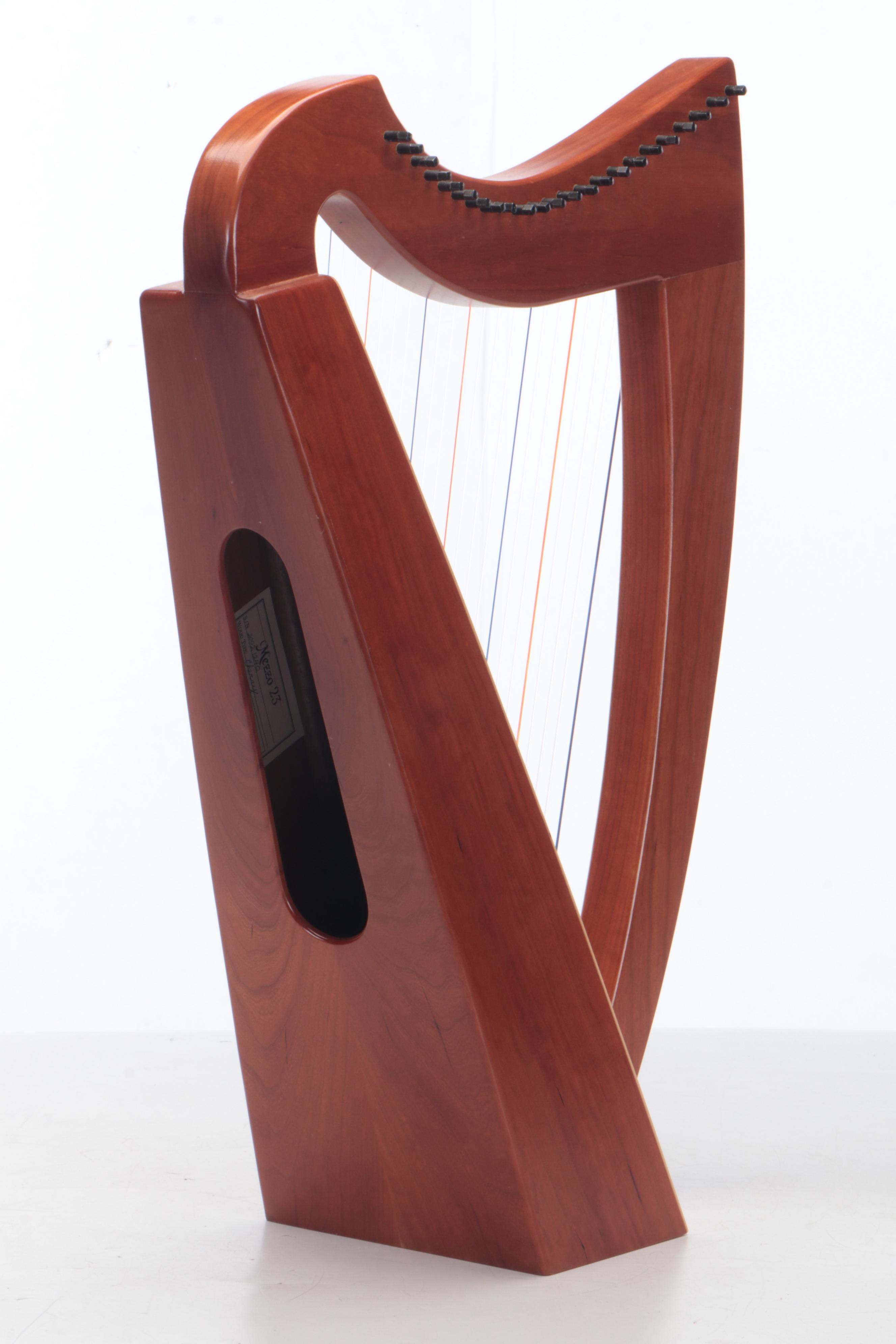Blevins Cherry Wood Mezzo 23 Harp with Soft Case, 2002