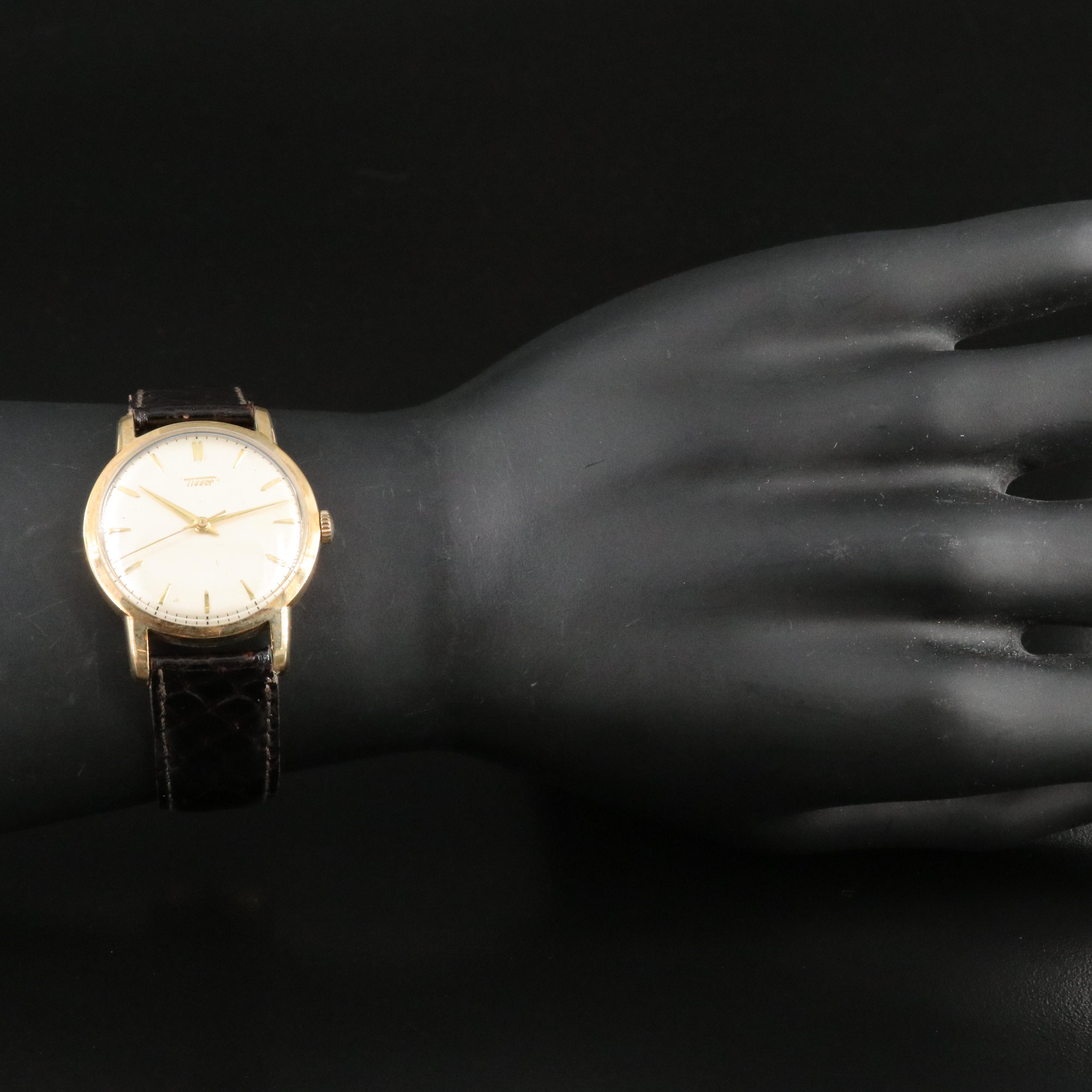 Vintage Tissot 14K Gold Mechanical Watch